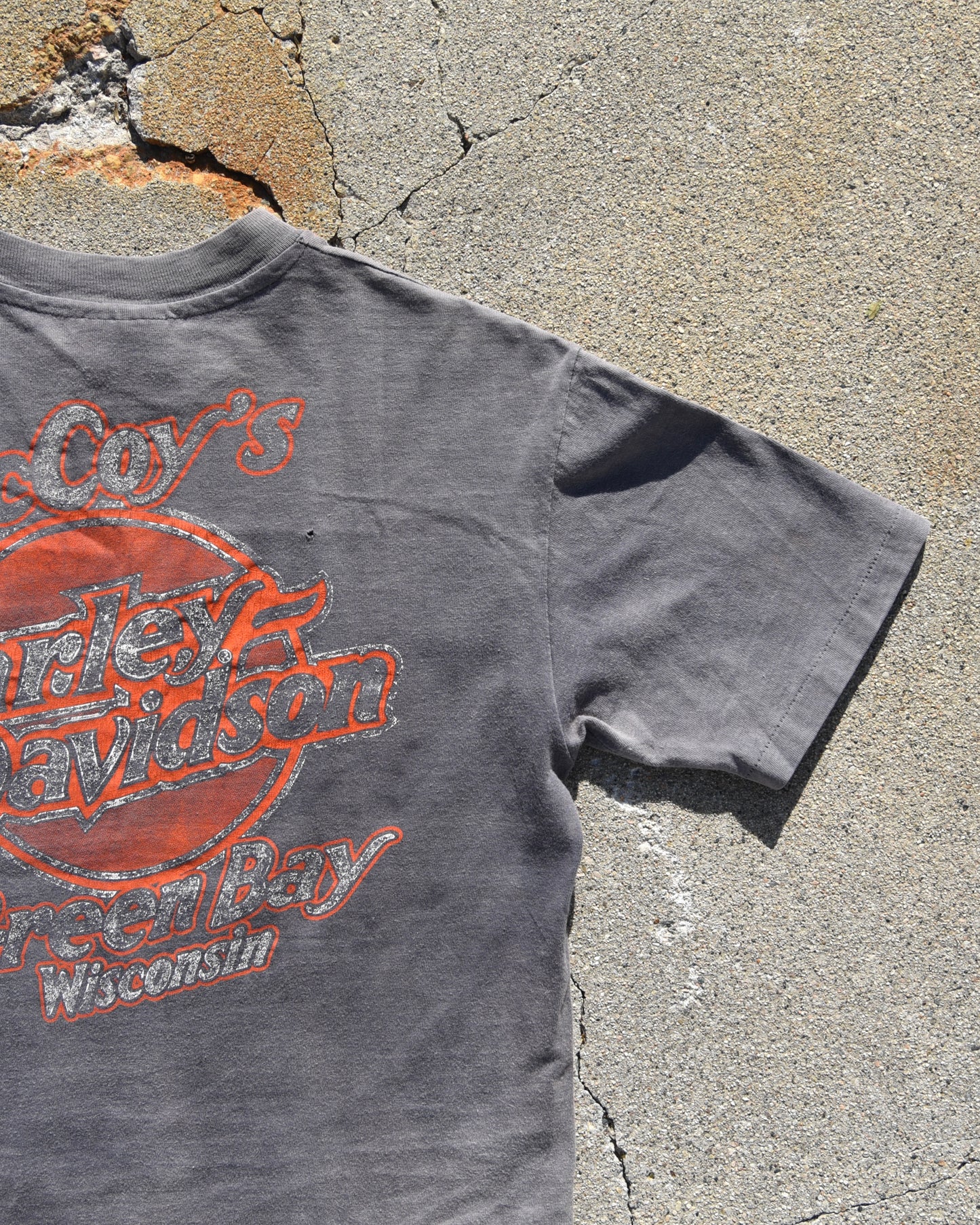 1980s Sun Faded Harley Davidson Tshirt