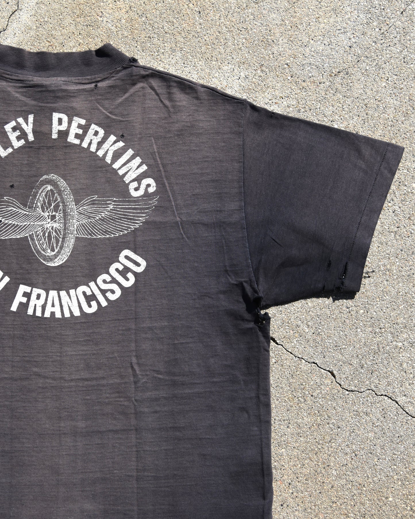 1980s Sun Faded Harley Davidson Tshirt