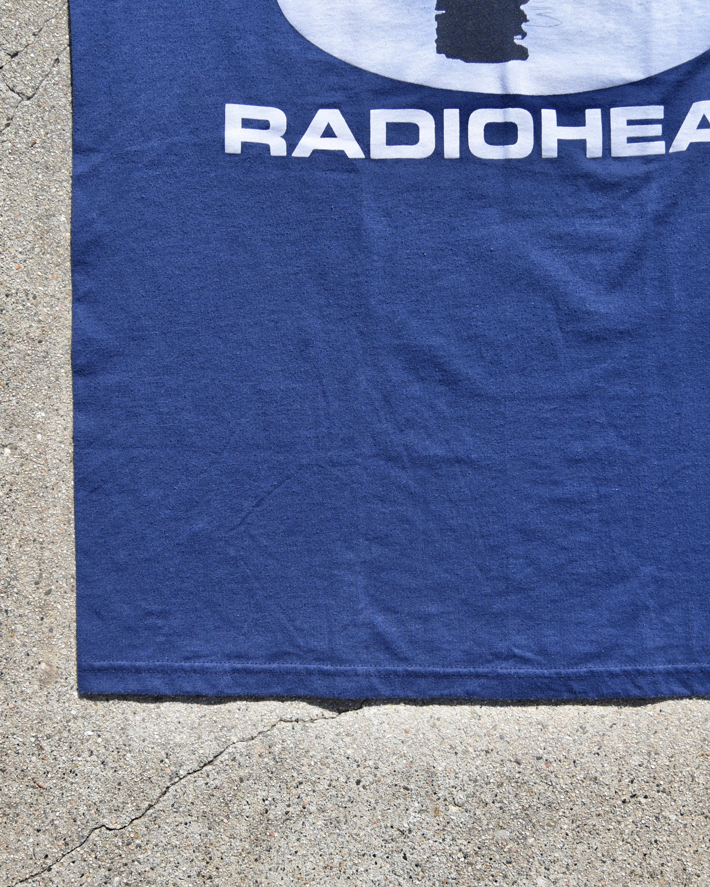 1995 Radiohead The Bends Tour Ringer Tshirt Signed by Thom Yorke