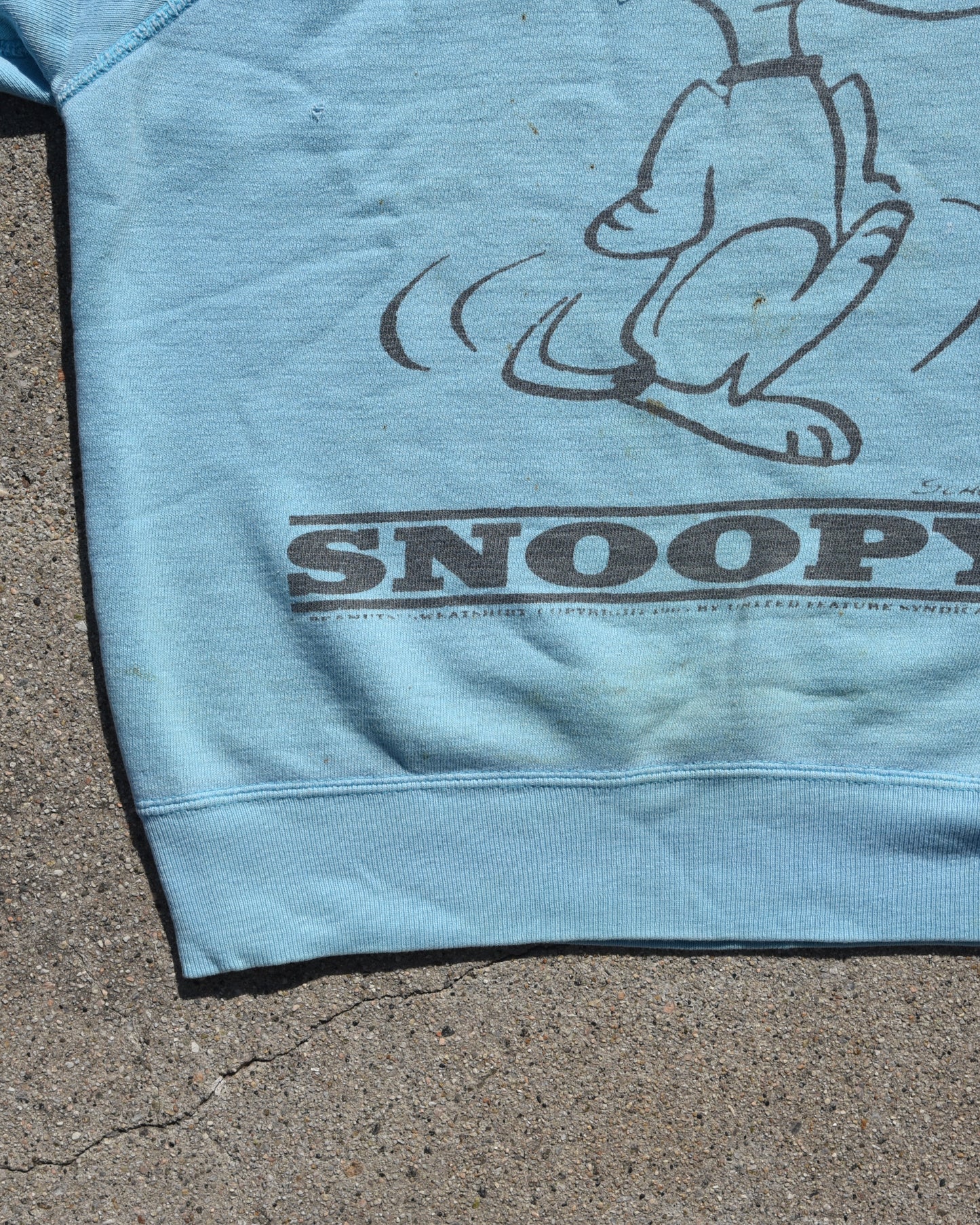 1960s Mayo Spruce Snoopy Peanuts Sweatshirt