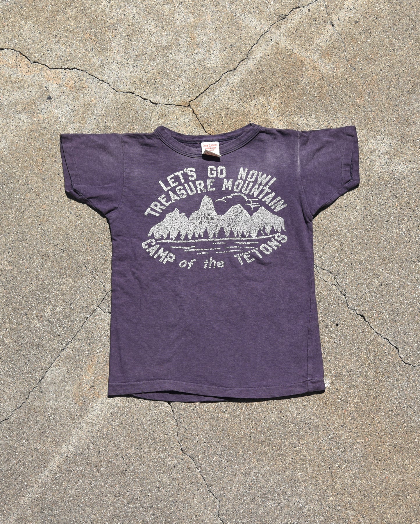 Denim Dungaree Treasure Mountain Tshirt