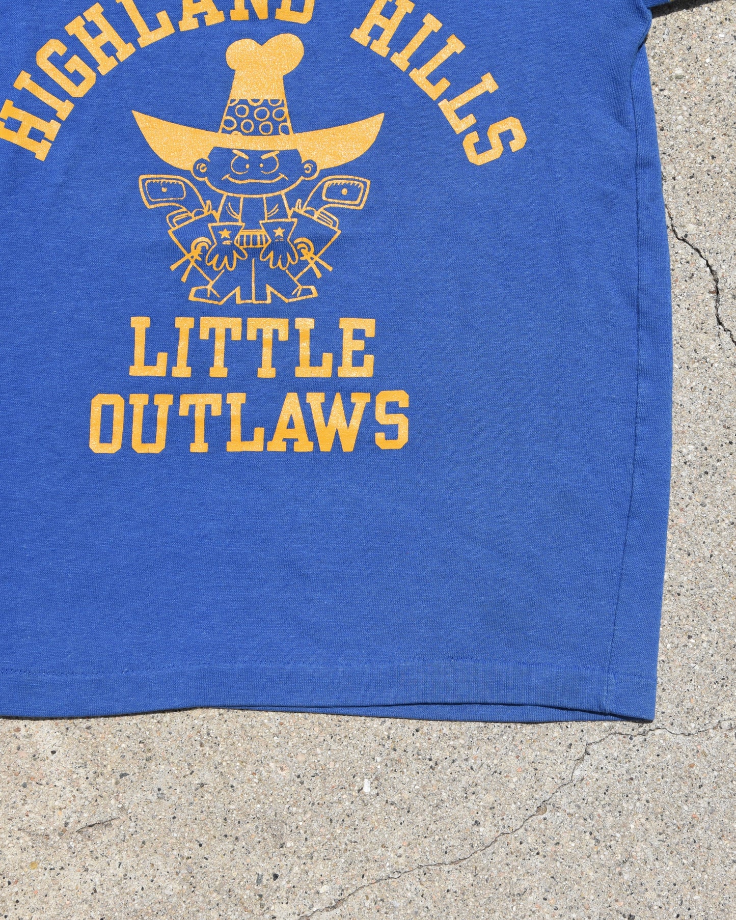 1970s Highland Hills Little Outlaws Baby Tshirt