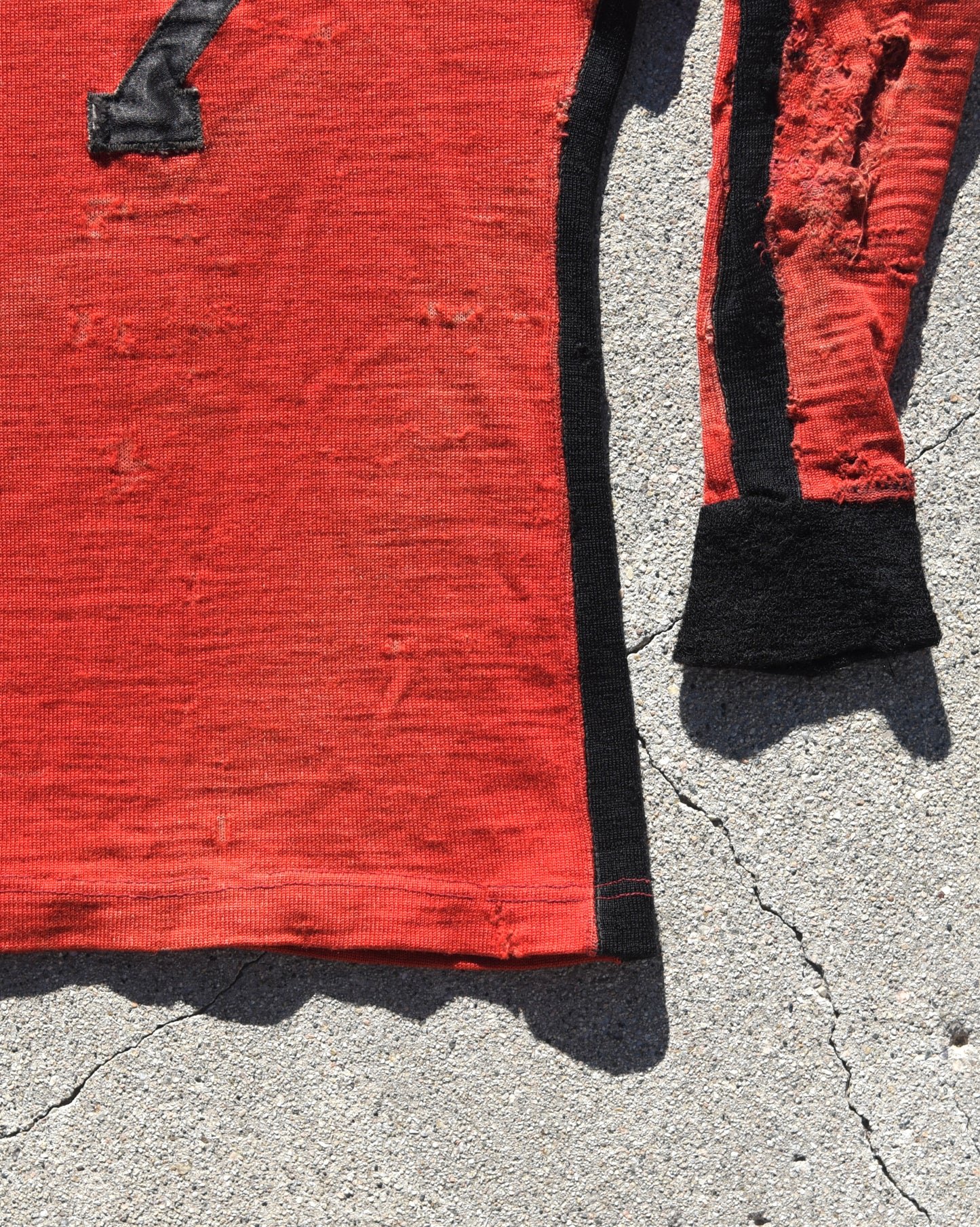 1940s Football Jersey - Thrashed And Repaired