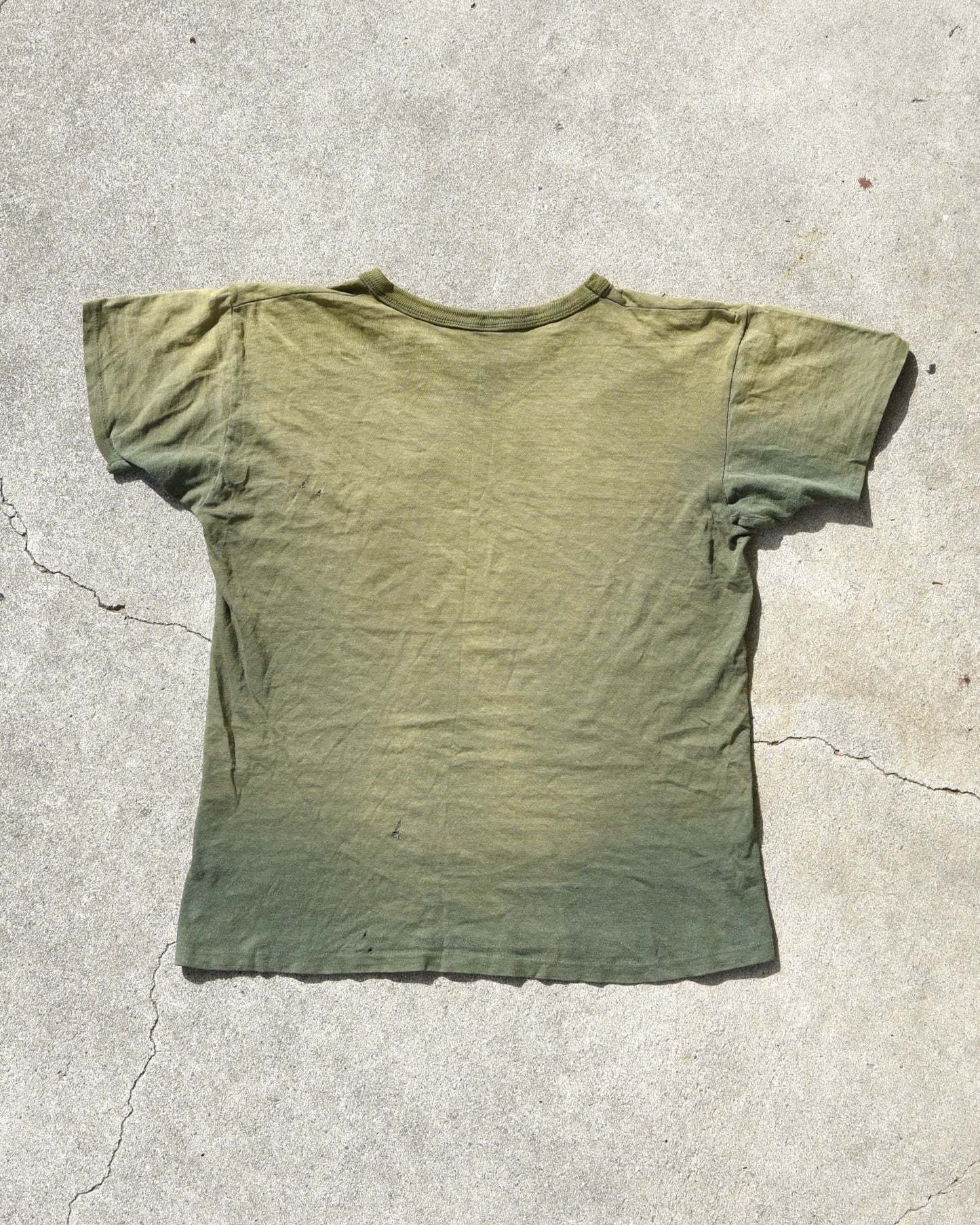 1960s Sun Faded Military Sentry 102 Tshirt