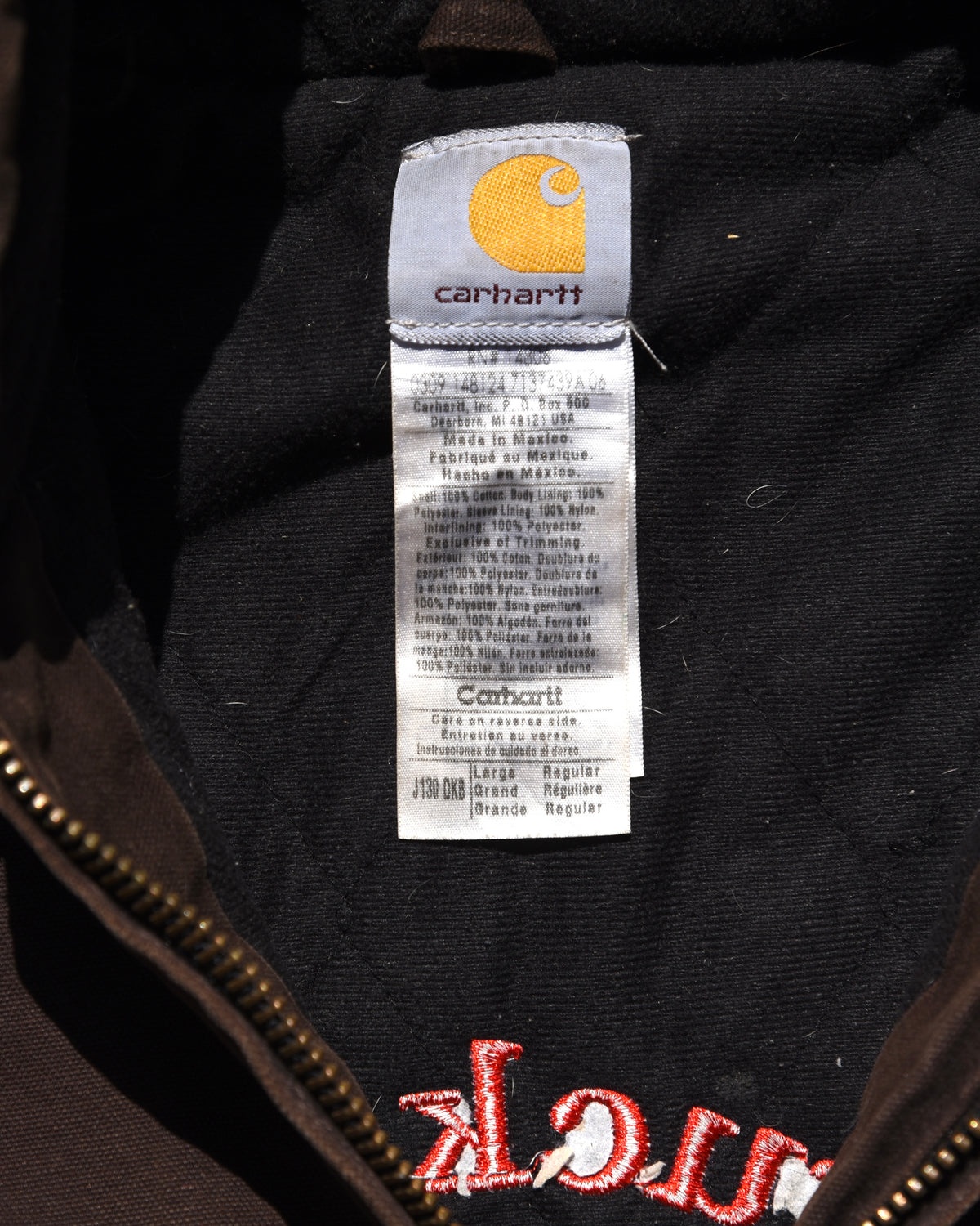 Carhartt J130 DKB Hooded Jacket