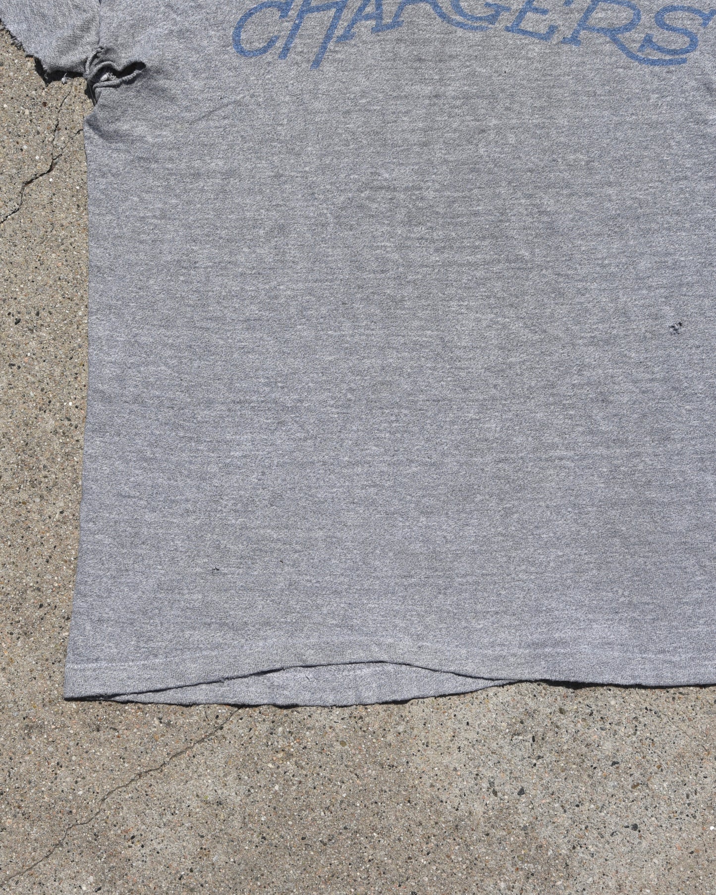 1970s Thrashed San Diego Chargers Tshirt