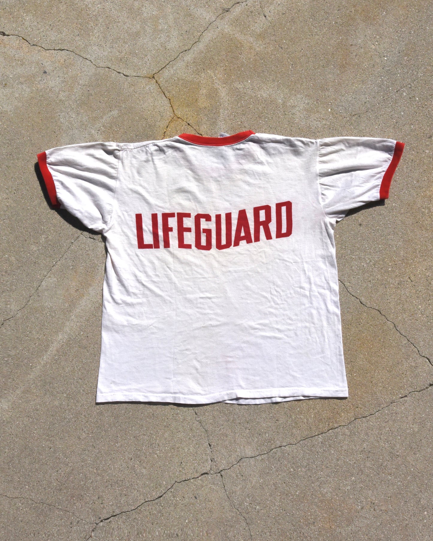 1960s Lifeguard Ringer Tshirt