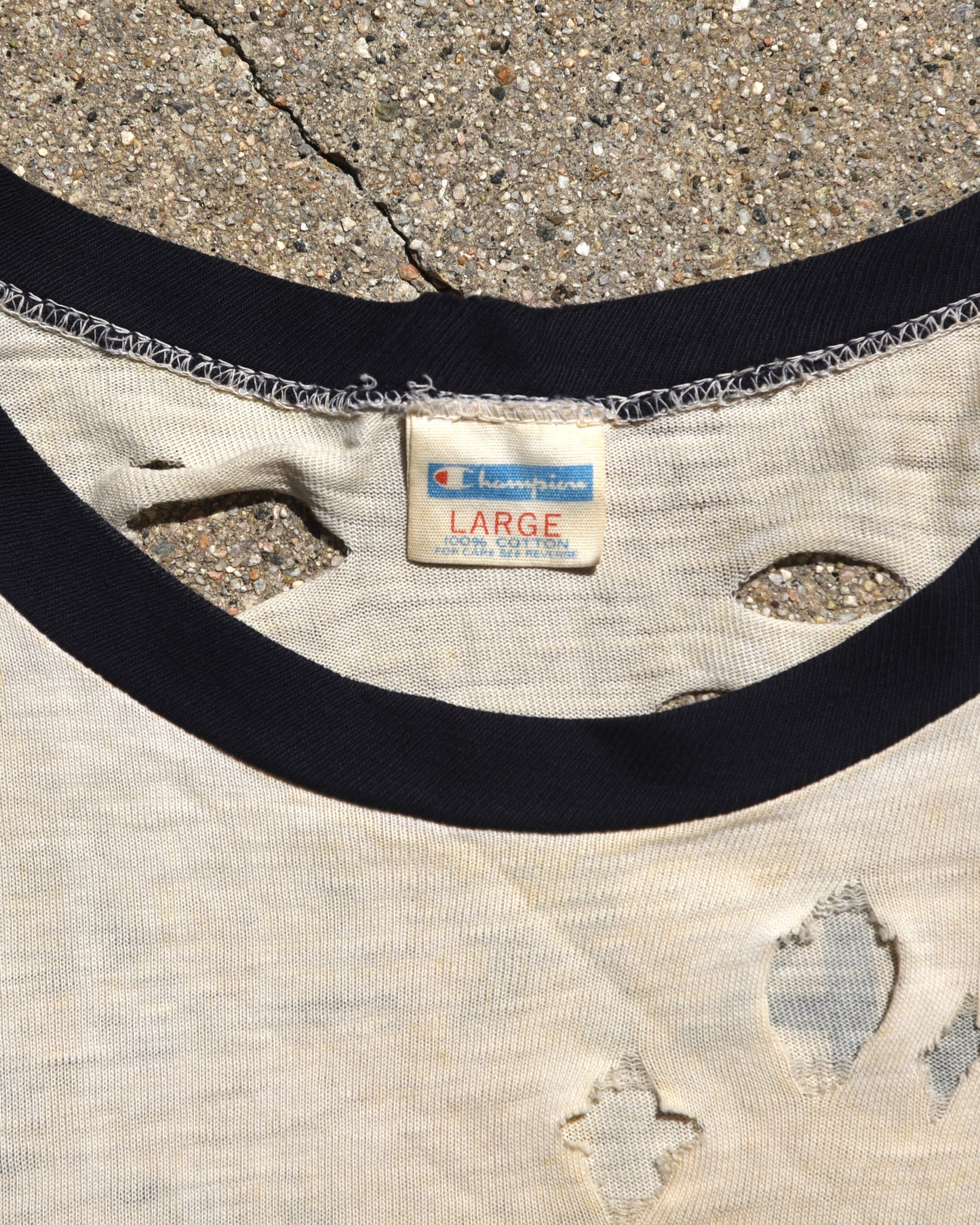 1970s Harley Davidson Sportster Ringer Tshirt