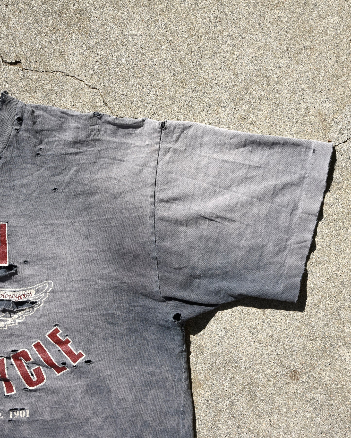 Thrashed and Sun Faded Indian Motorcycles Tshirt