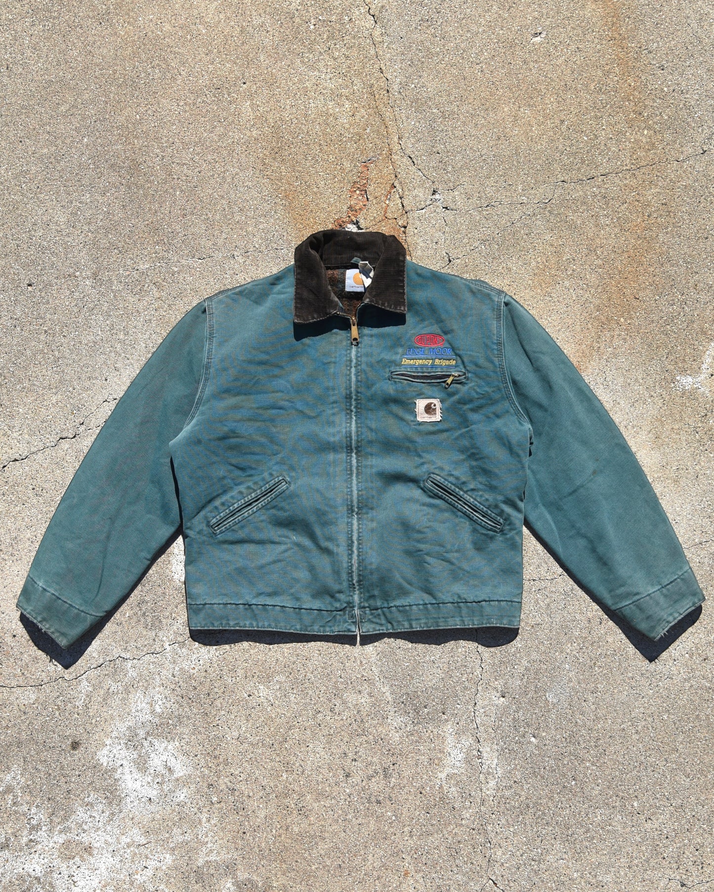 Carhartt J43 HTG Hunter Green Detroit Jacket