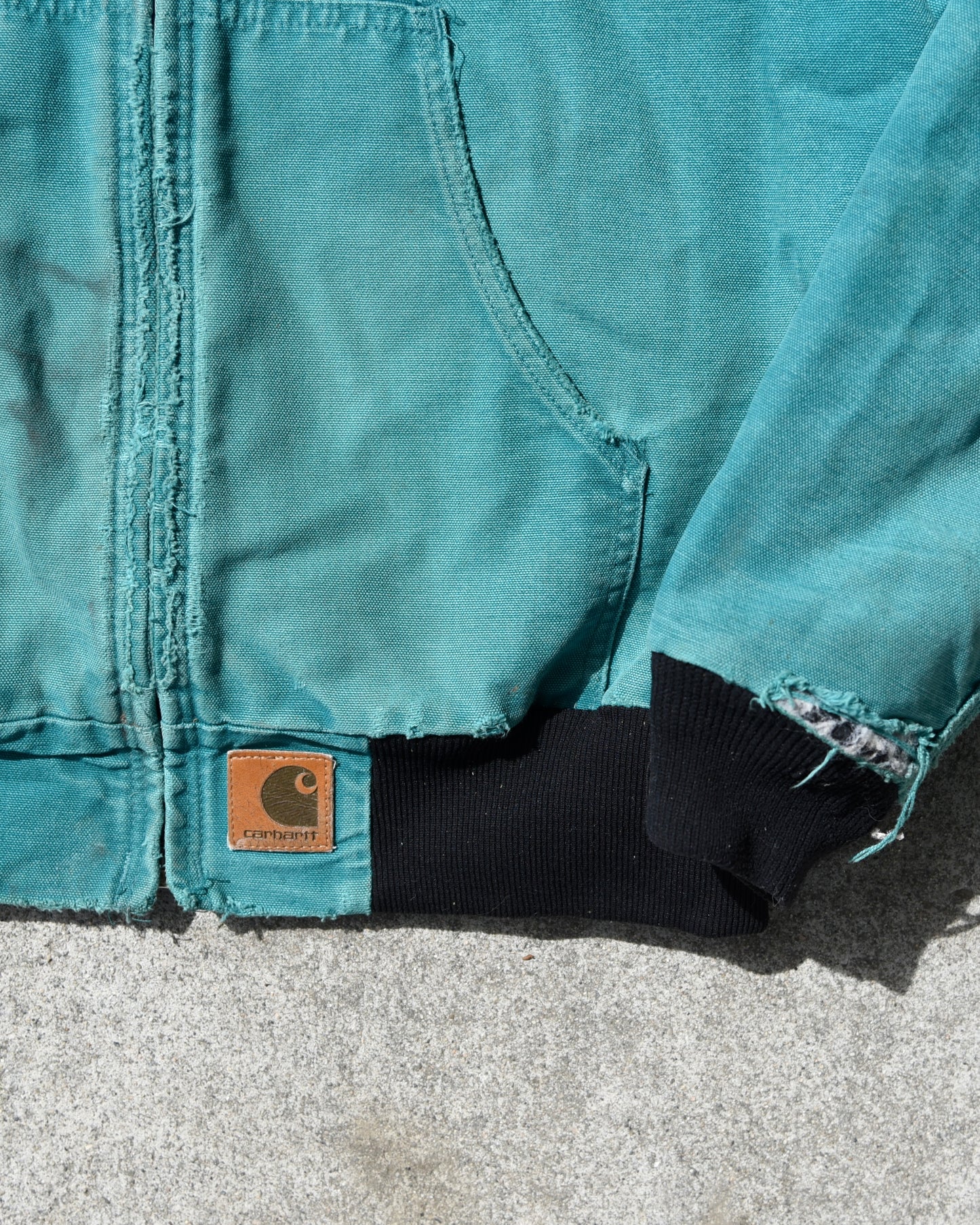 Carhartt JR0055 Hooded Aztec Southwest Canvas Jacket - Medium