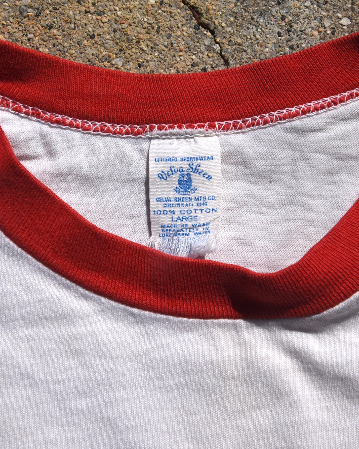 1960s Lifeguard Ringer Tshirt