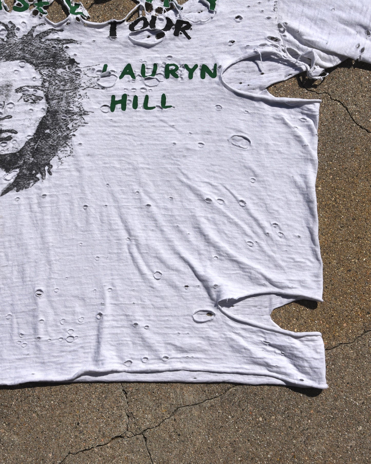 1990s Thrashed The Miseducation of Lauryn Hill Tour Tshirt
