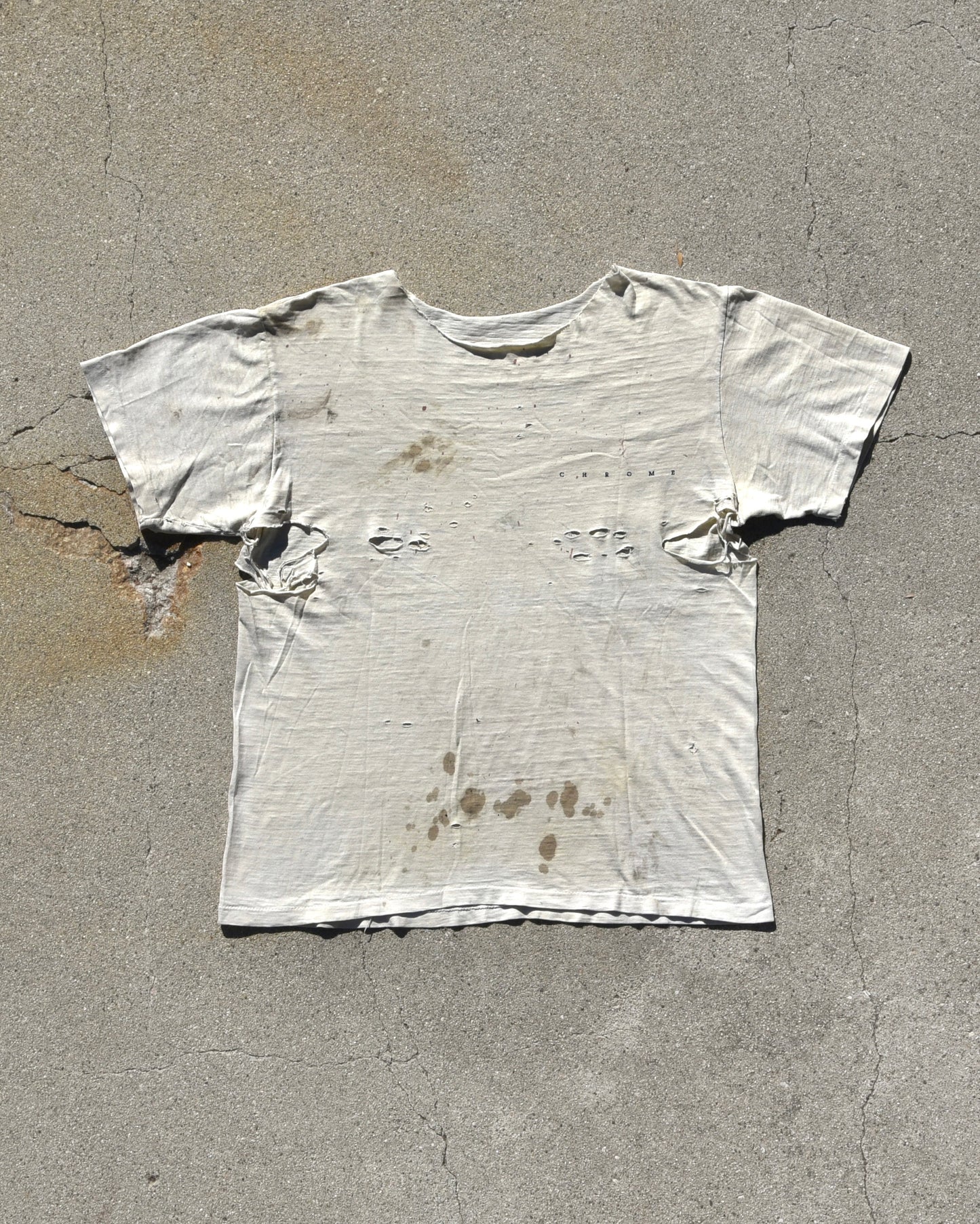 1990s Thrashed Chrome Tshirt