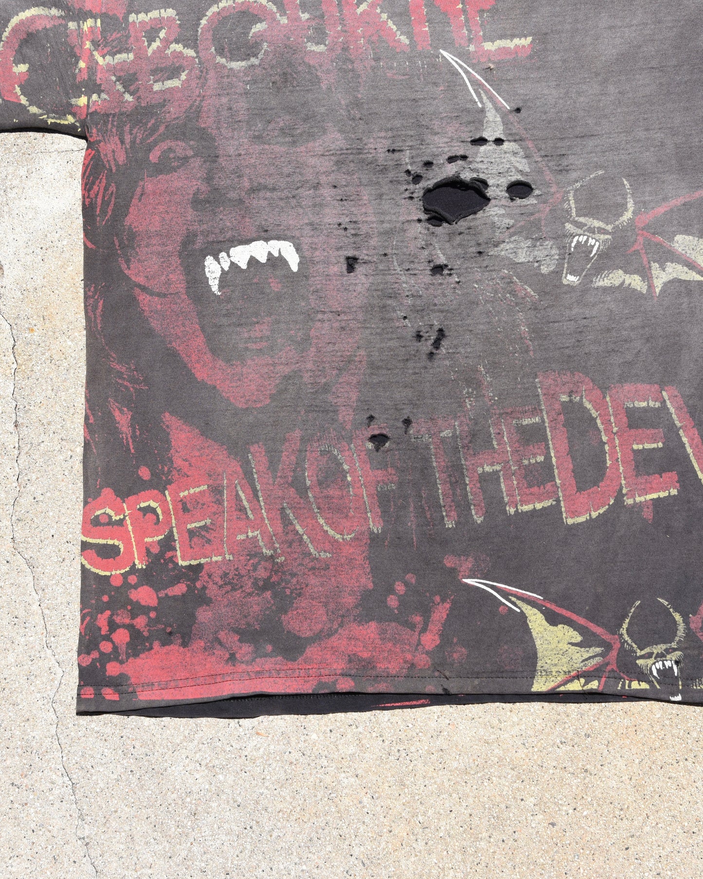 1990s Sun Faded Ozzy Osbourne Tshirt