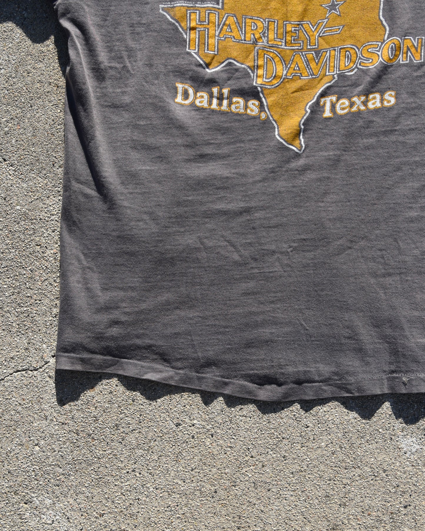 1970s Sun Faded Harley Davidson Tshirt