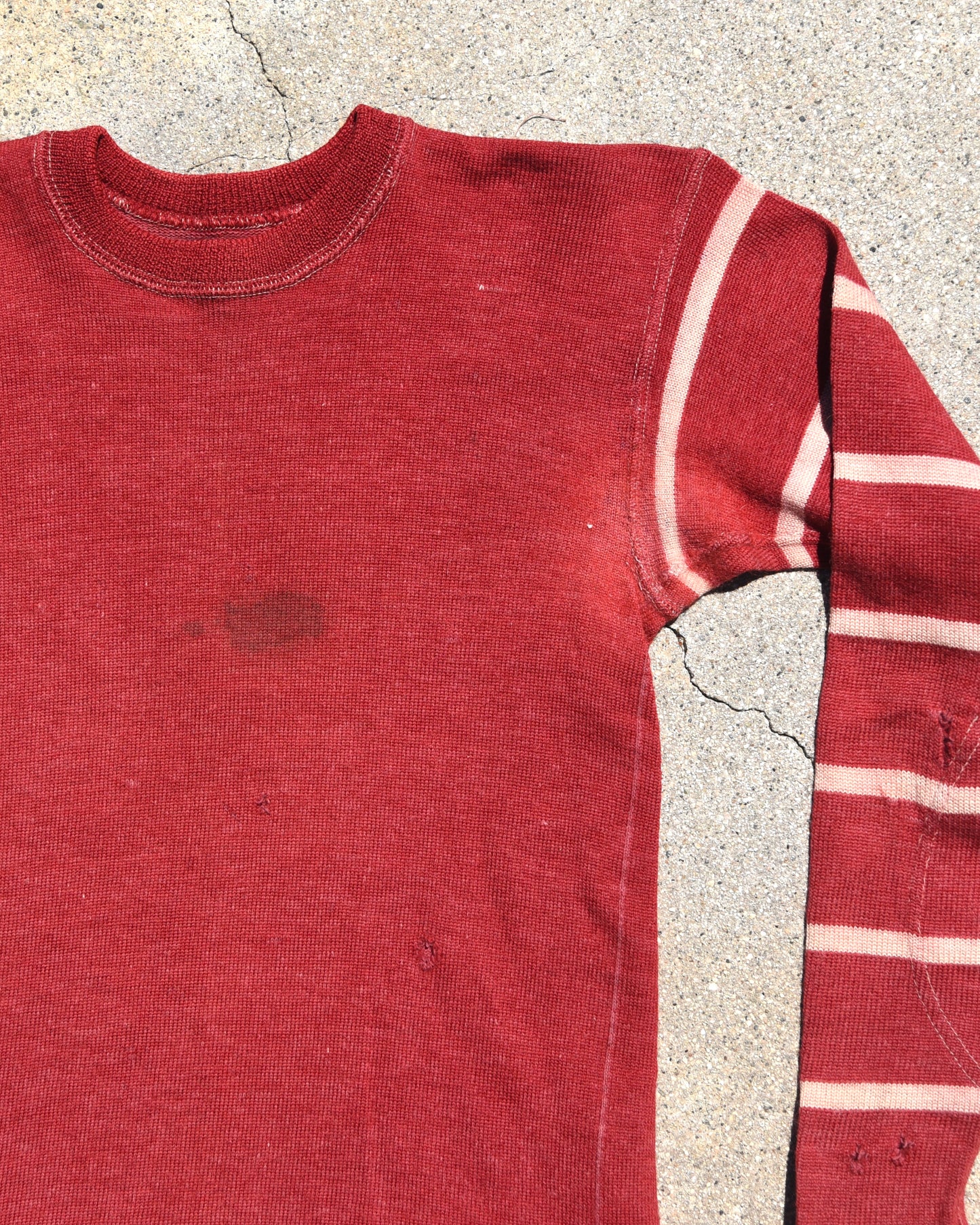 1940s Striped Football Jersey