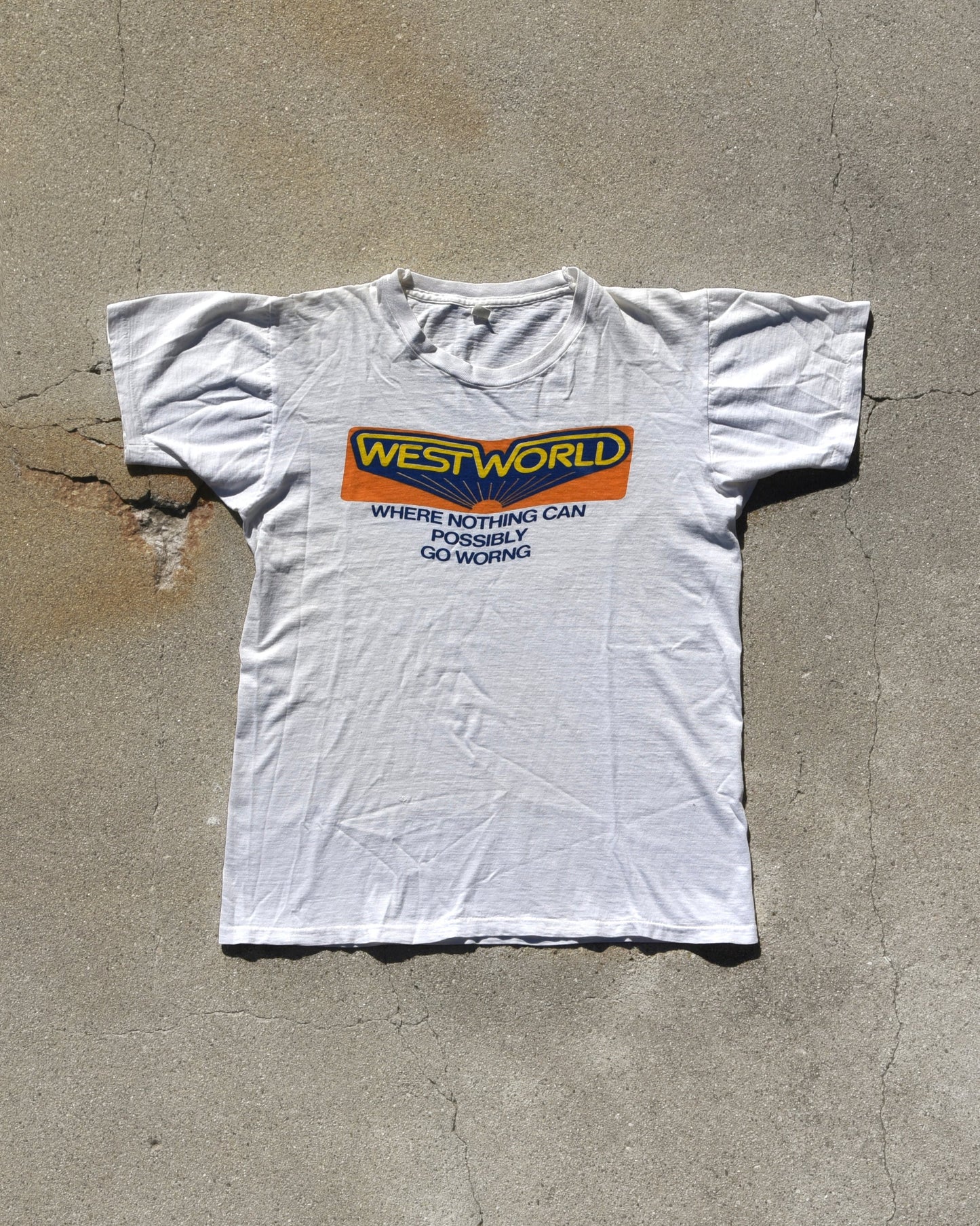 1973 Westworld Movie Promo Tshirt
