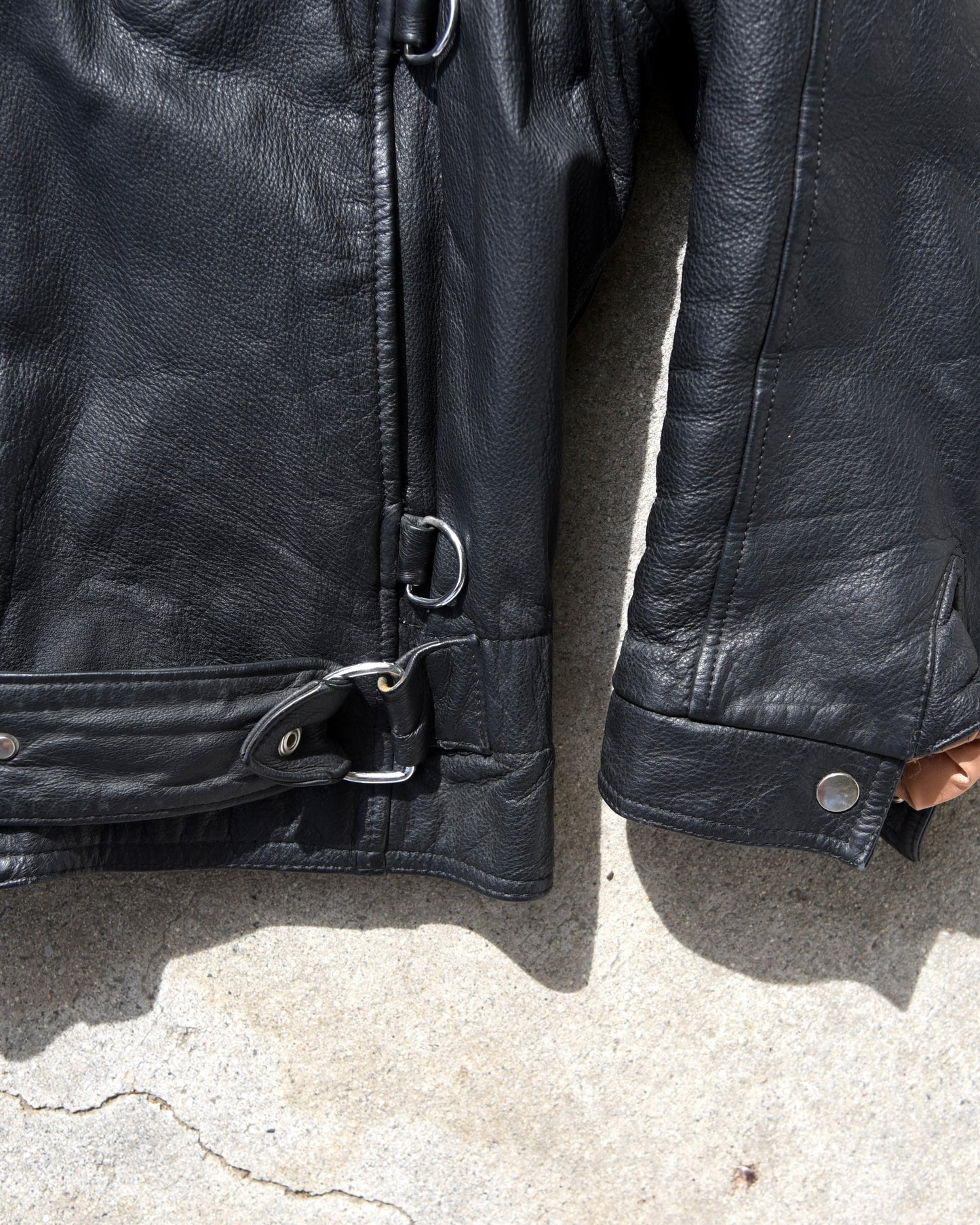 Avirex B7 Tanker Fireclasp Hooded Leather Jacket