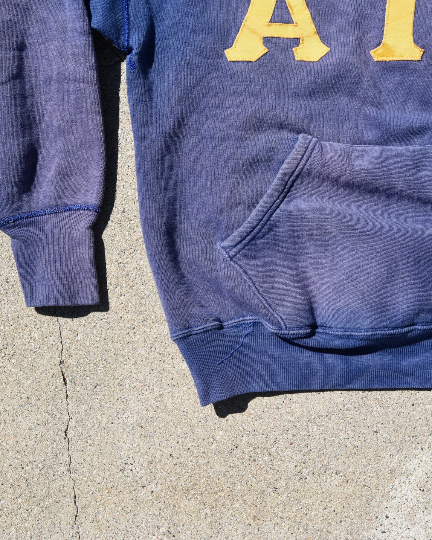 1950s Sun Faded Fraternity Hoodie