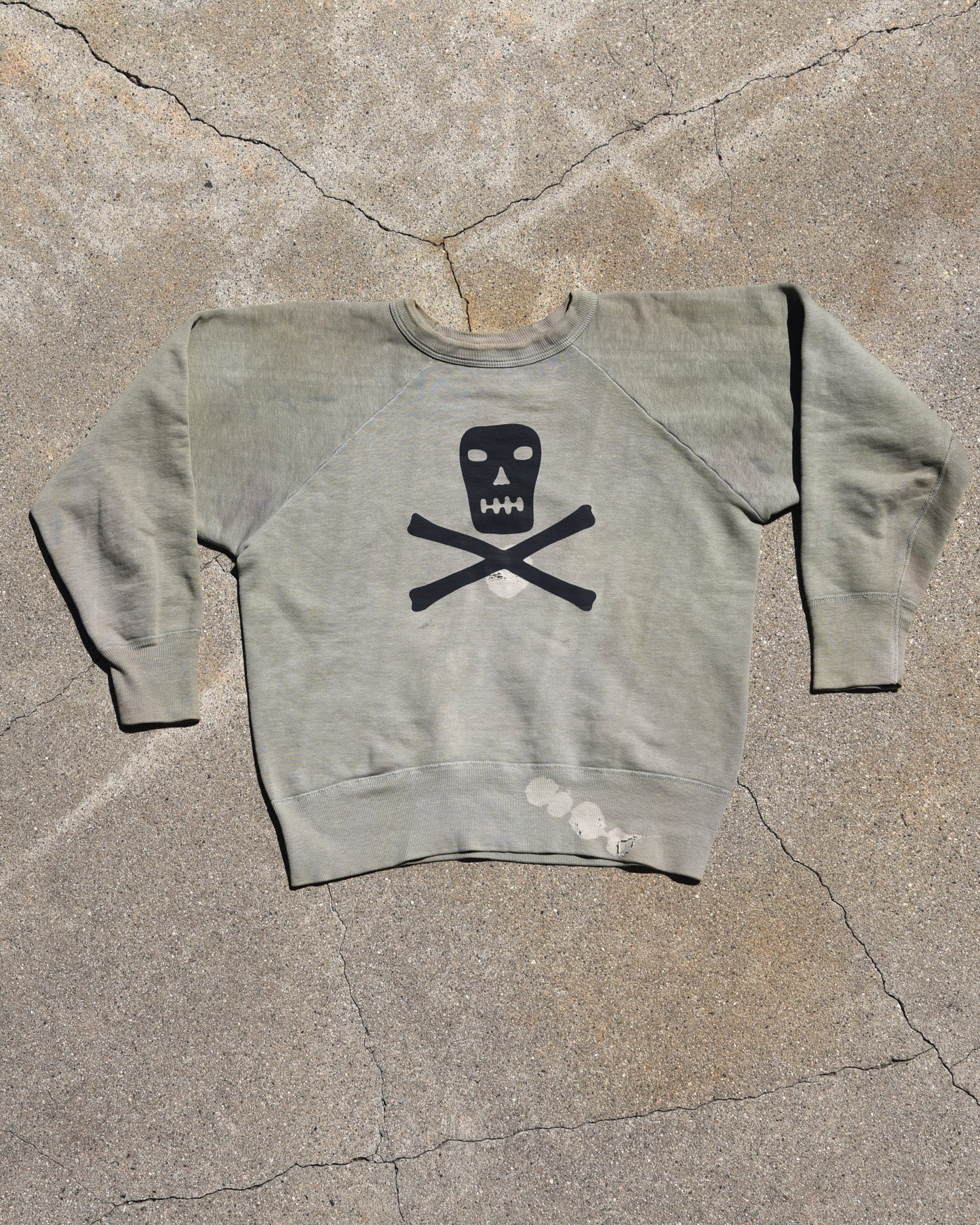 1960s Skull and Bones Sweatshirt