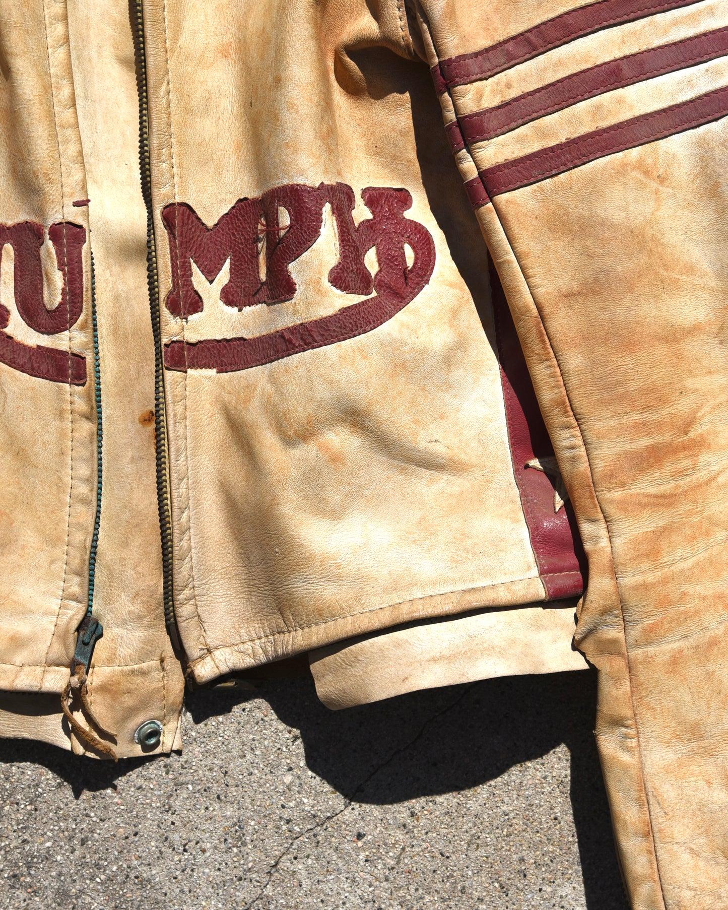 1960s Triumph Motorcycle Racing Jacket & Pants