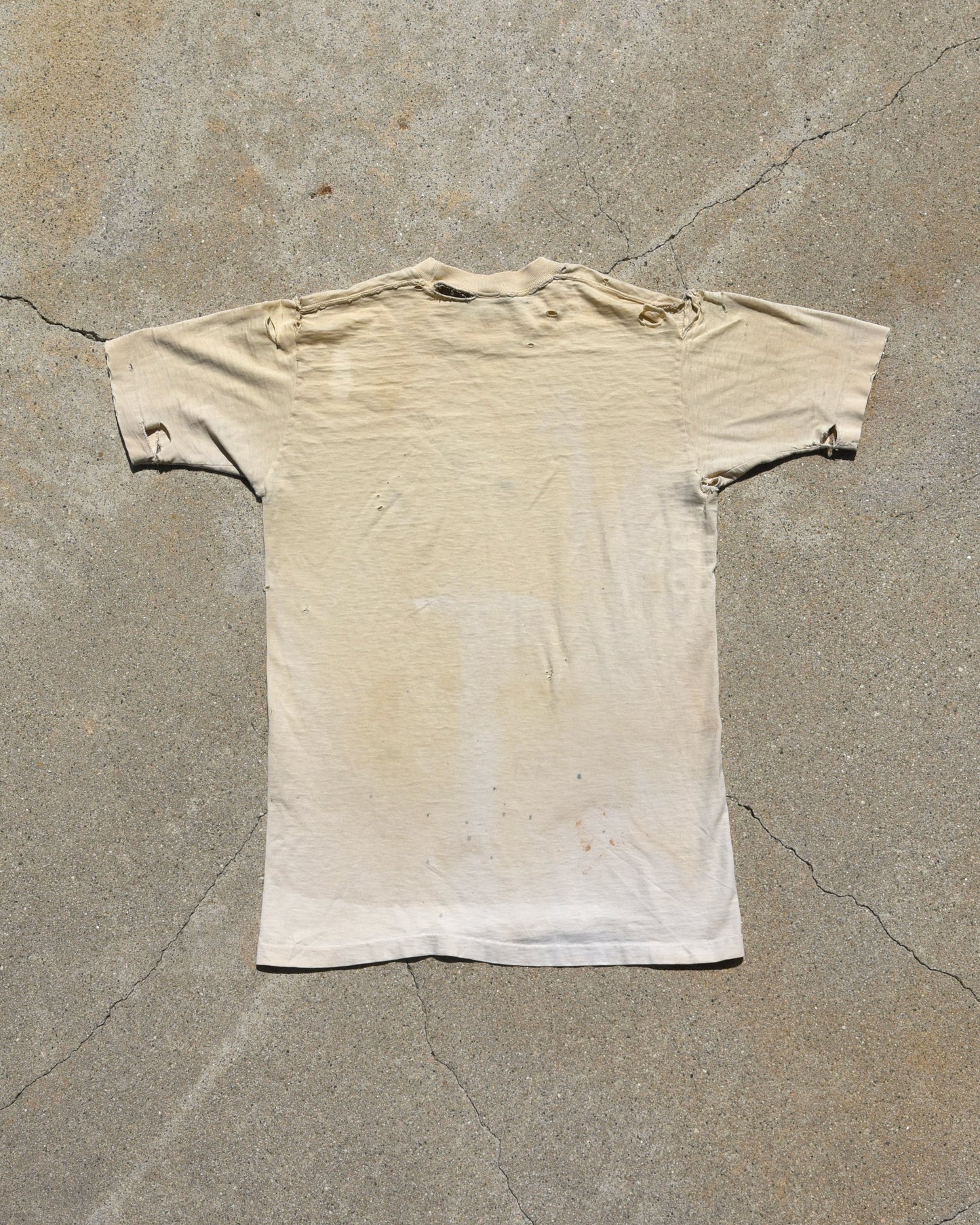 1960s Too Slow Stenciled Tshirt