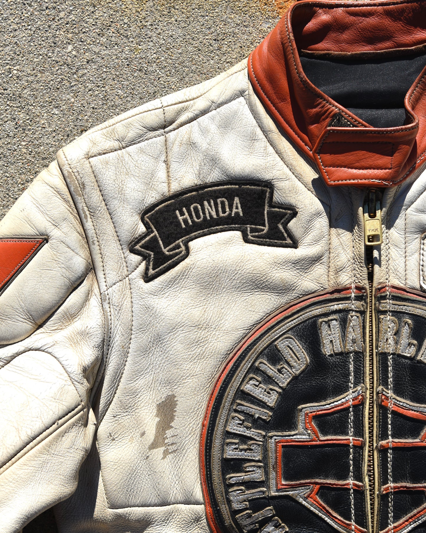 1970s Harley Battlefield Motorcycle Racing Jacket