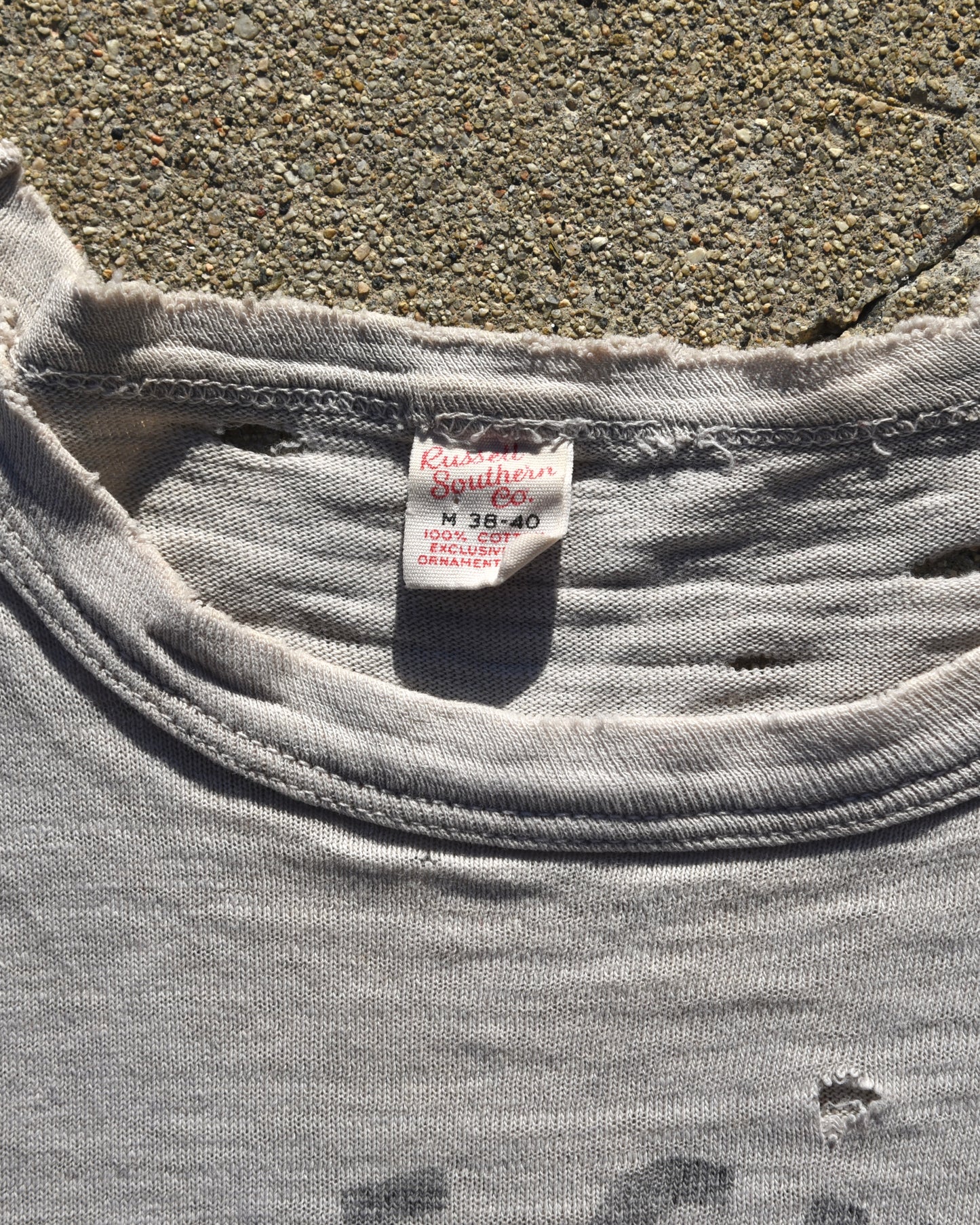 1950s Thrashed Roselle Catholic HS Tshirt