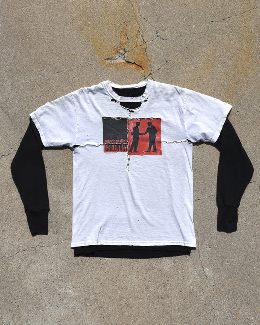 2005 Thrashed Green Day American Idiot Tshirt