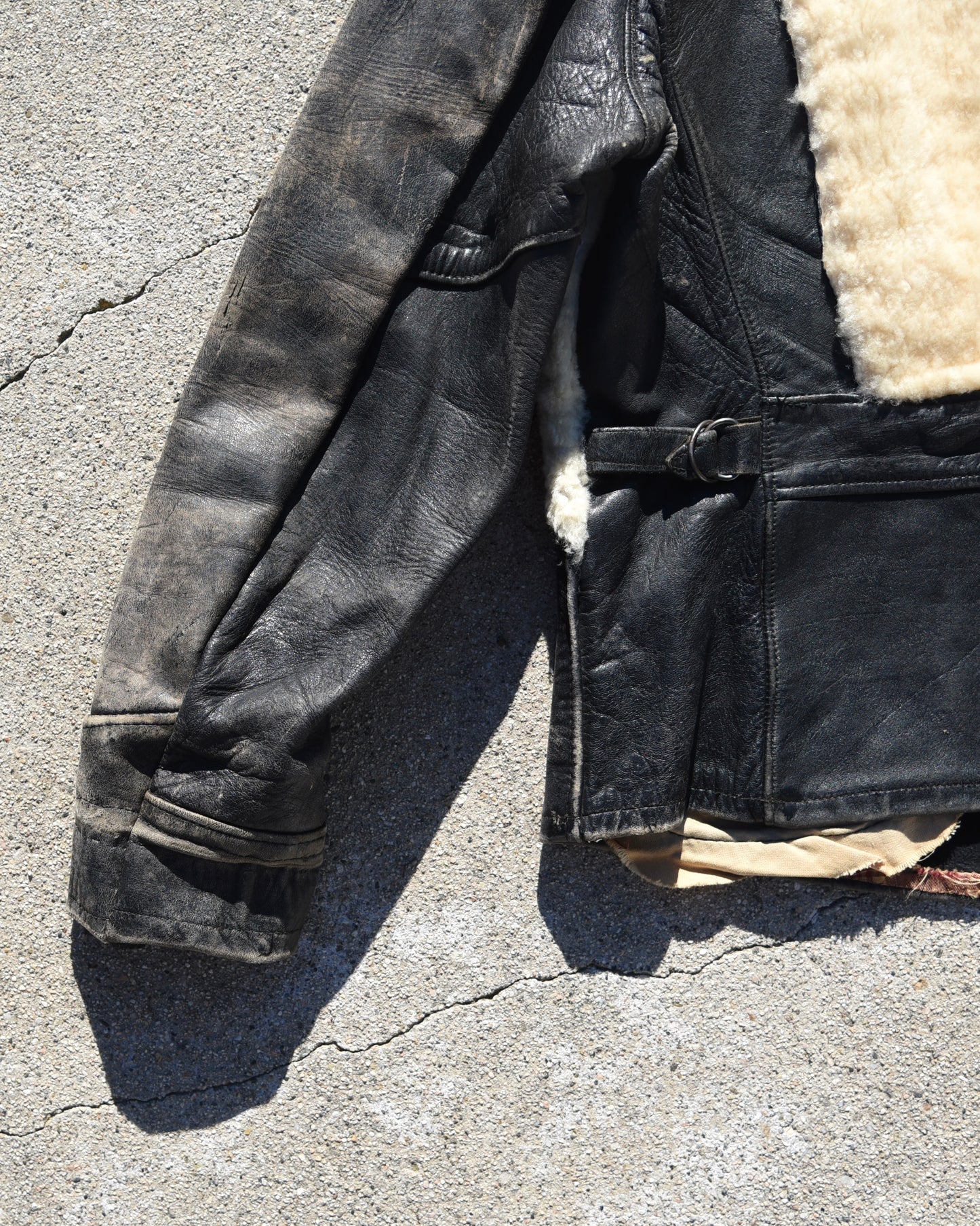 1940s Horsehide Grizzly Jacket