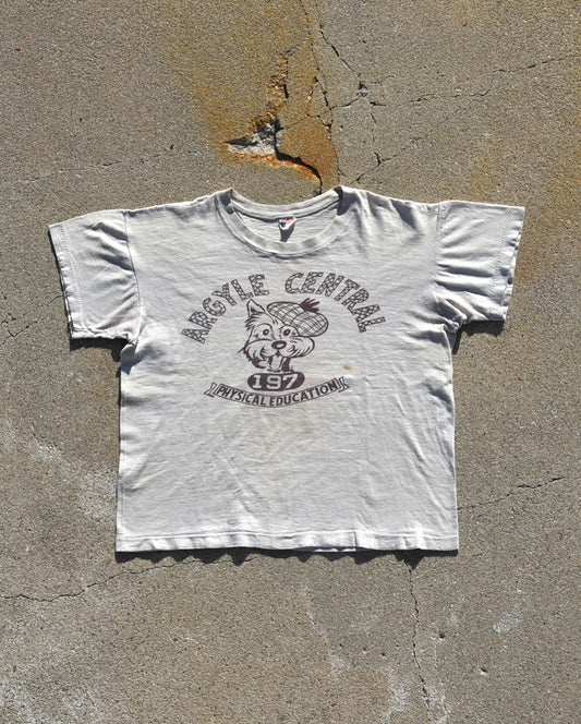 1950s Champion Argyle Central PE Tshirt