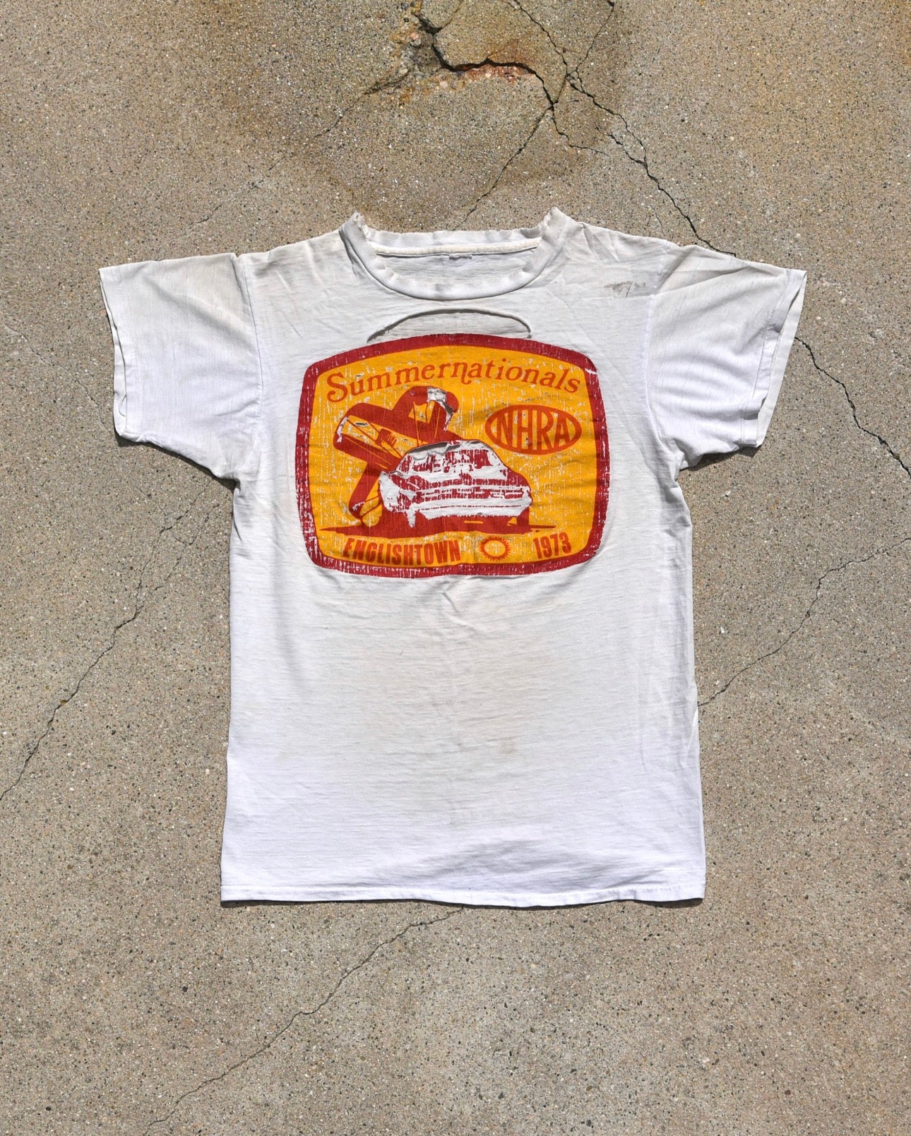 1973 Thrashed NHRA Summernationals Tshirt