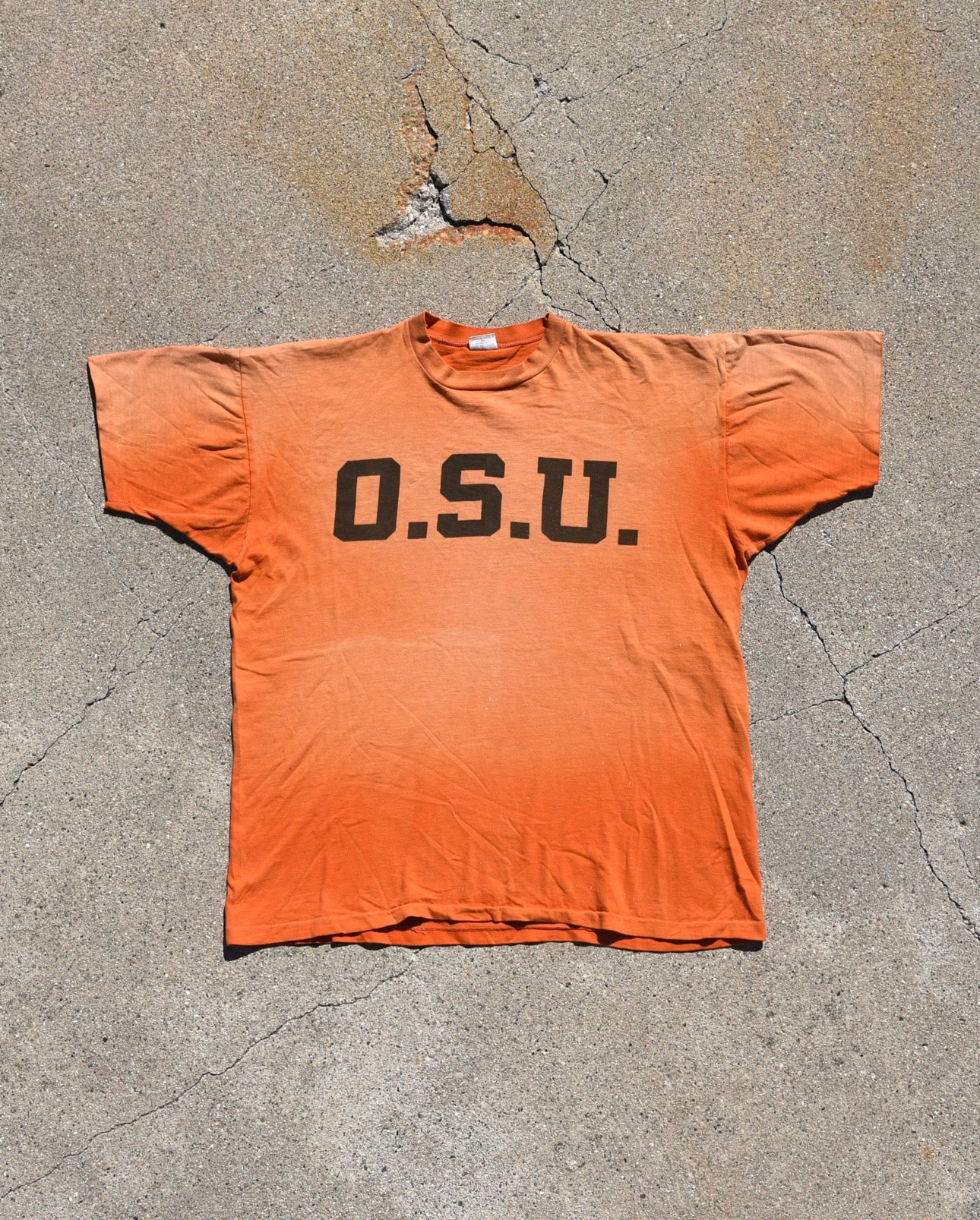 1970s Sun Faded O.S.U. Tshirt