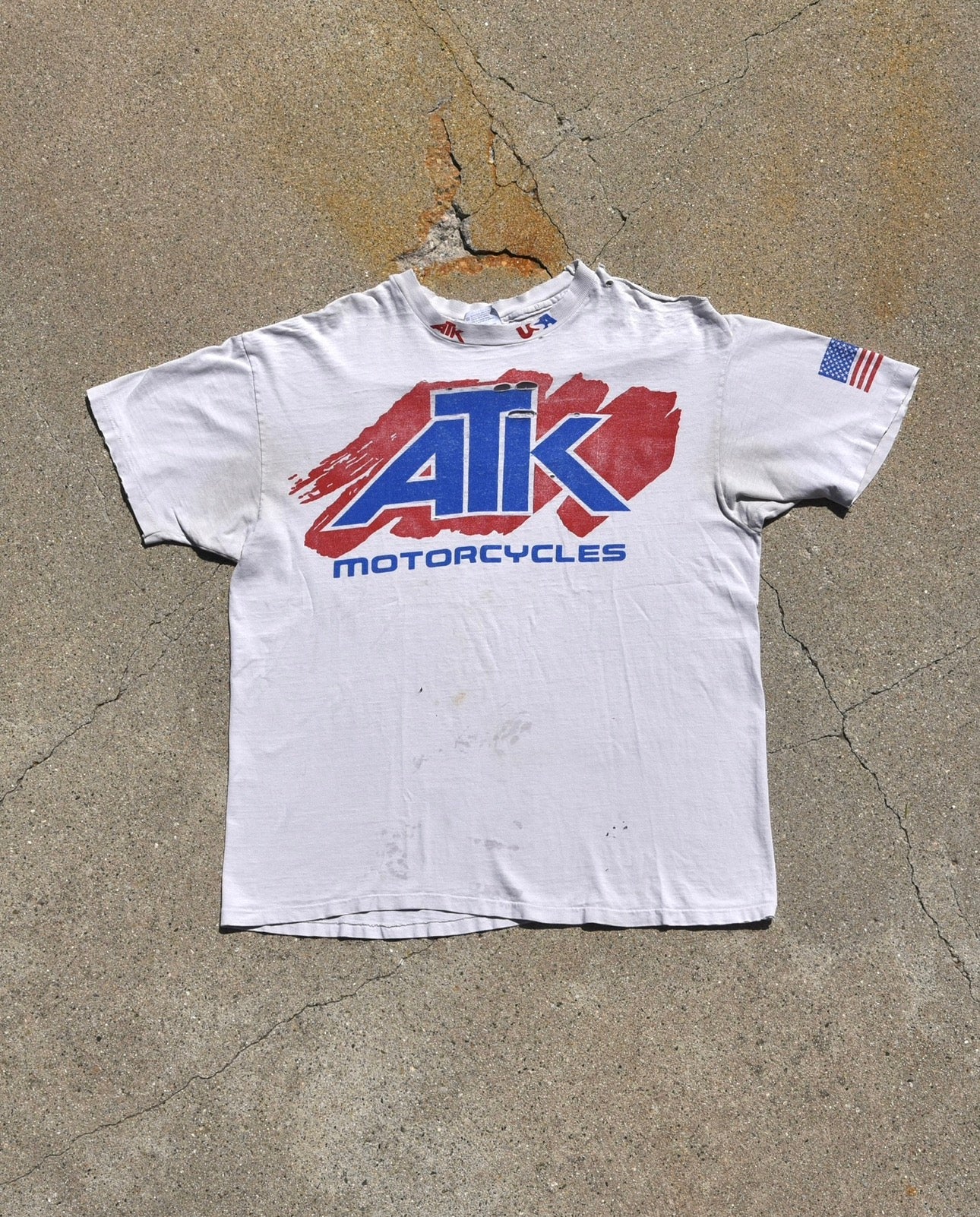 1980s Thrashed ATK Motorcycles Tshirt