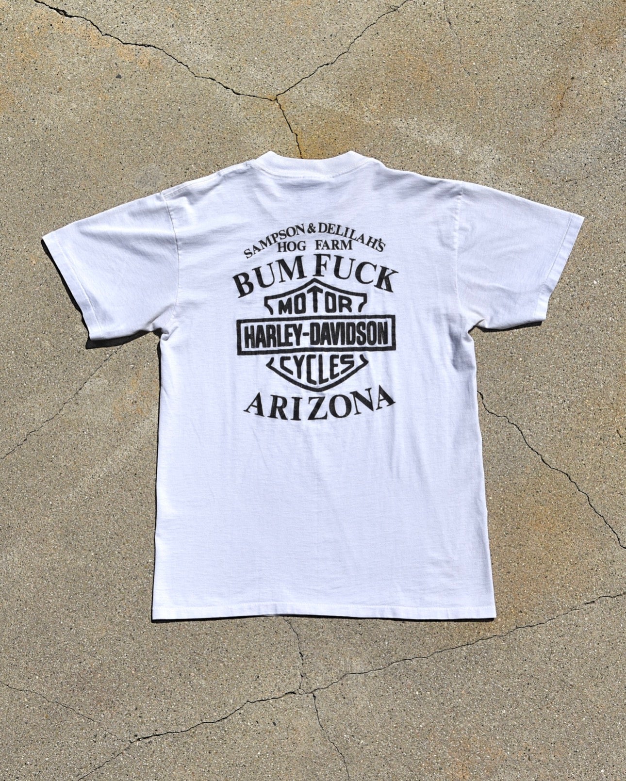 1990s Harley Davidson Bum Fuck Arizona Tshirt