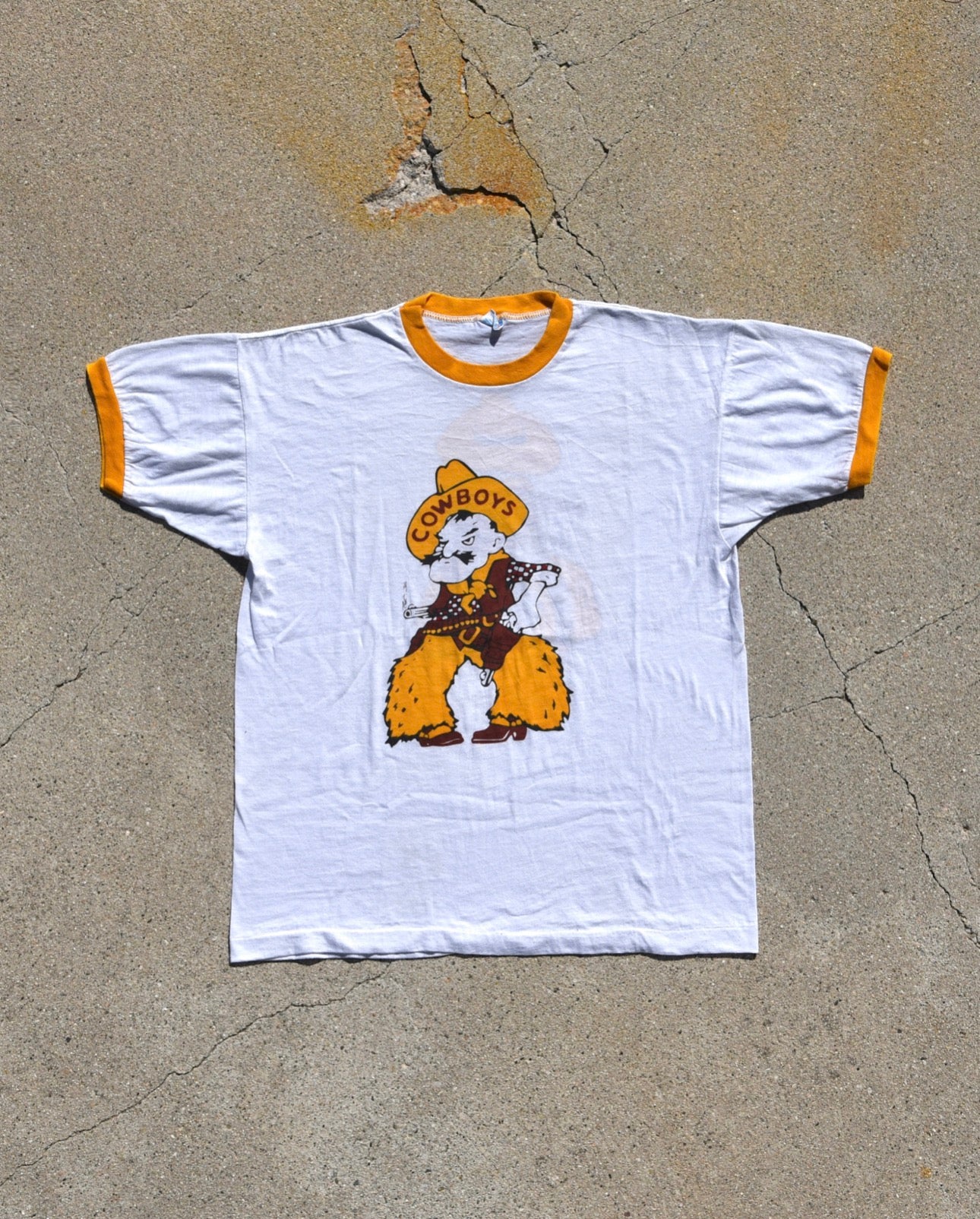 1970s Cowboy Ringer Tshirt