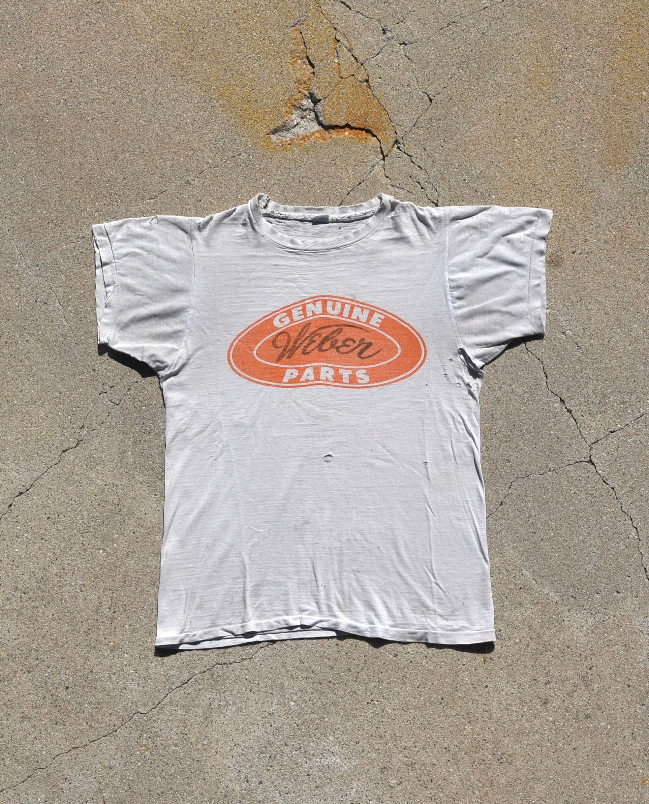 1960s Thrashed Weber Genuine Parts Tshirt
