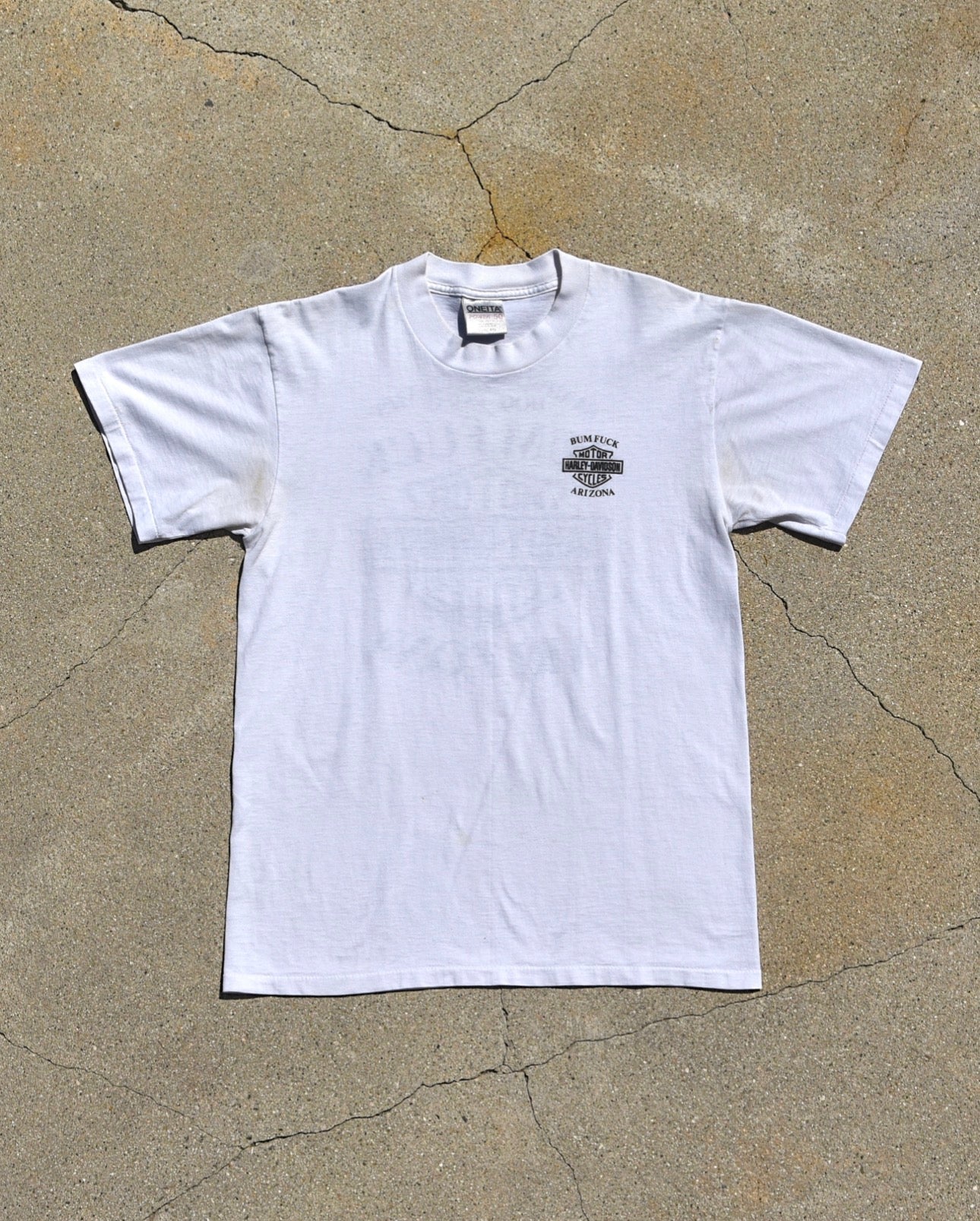 1990s Harley Davidson Bum Fuck Arizona Tshirt