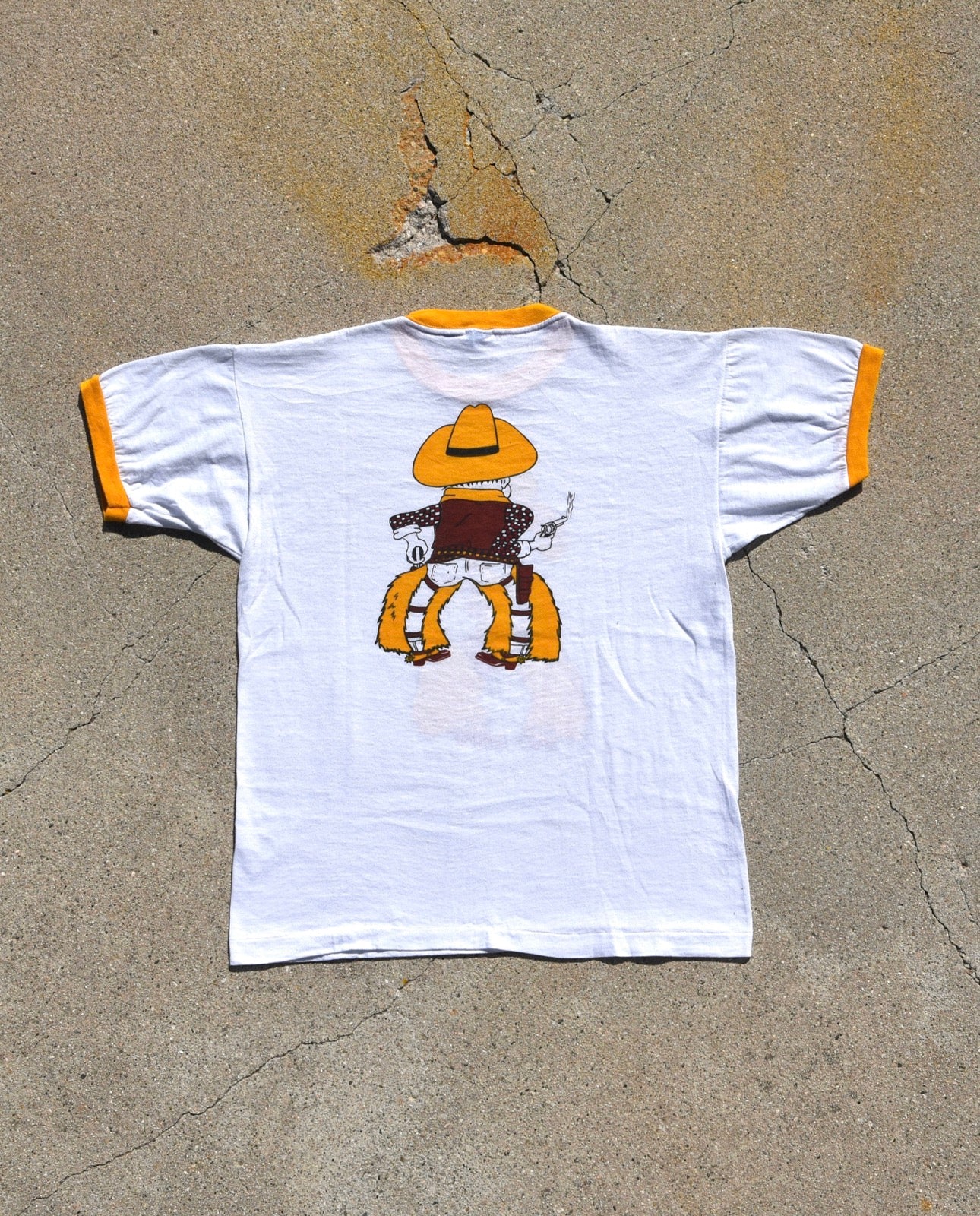 1970s Cowboy Ringer Tshirt