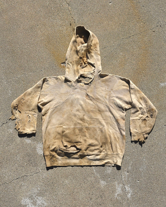 1950s Thrashed and Repaired Hoodie
