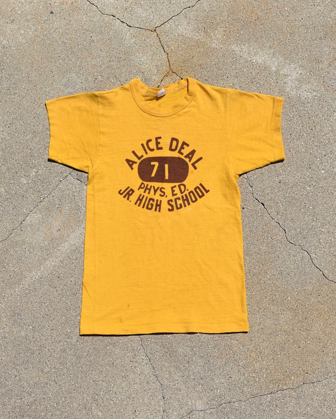 1950s Alice Deal Phys Ed Tshirt