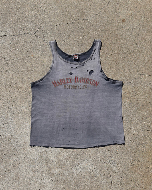1990s Sun Faded Harley Davidson Tank Top