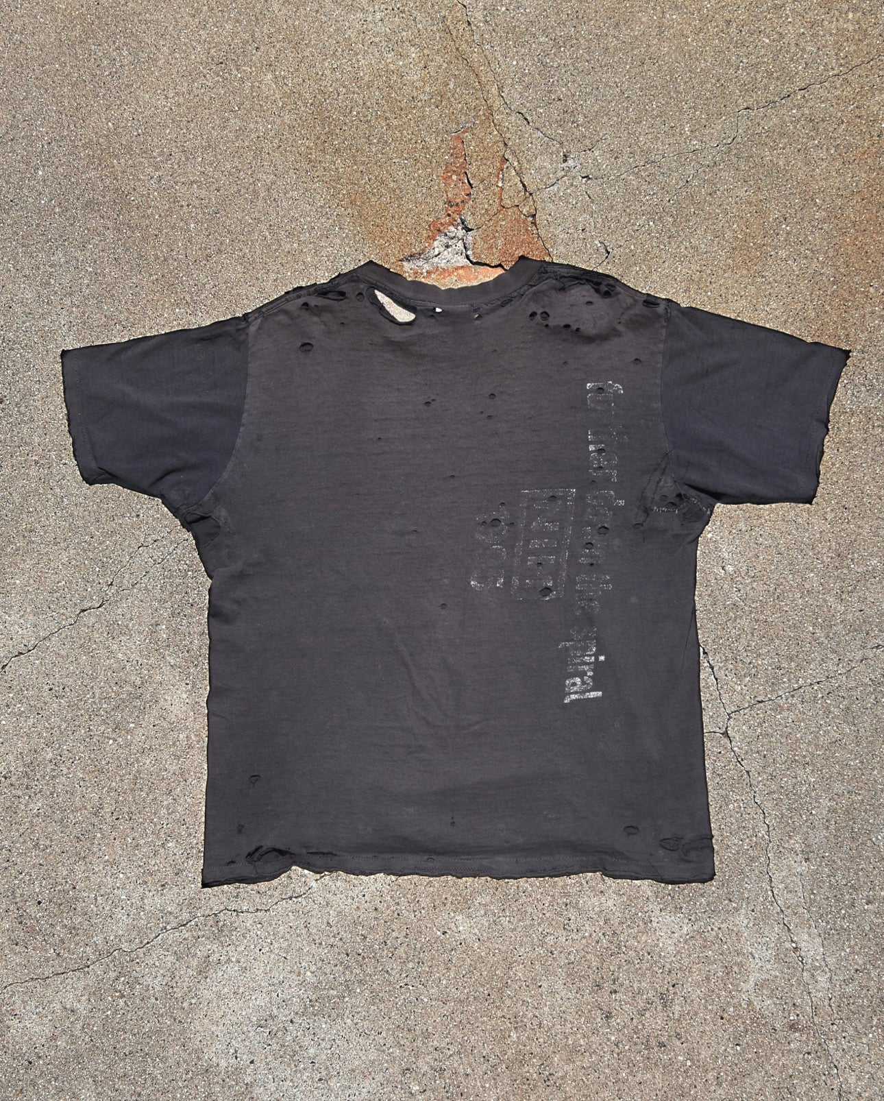 1995 Thrashed and Repaired Nine Inch Nails Further Down The Spiral Tshirt