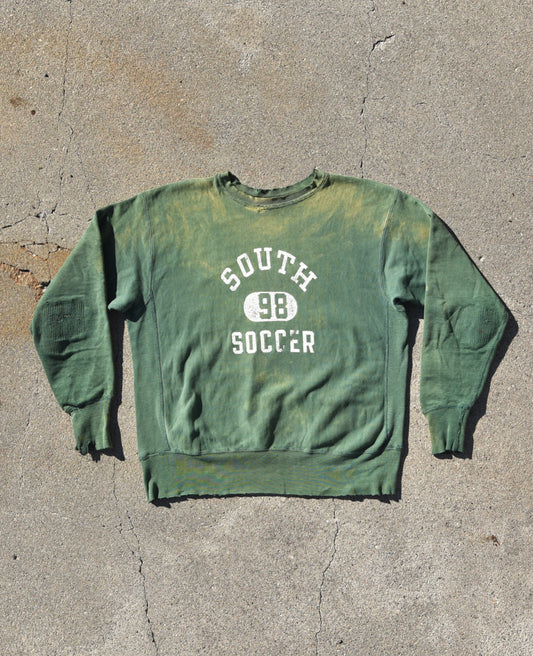 1970s Champion Reverse Weave South Soccer Sweatshirt - Sun Faded