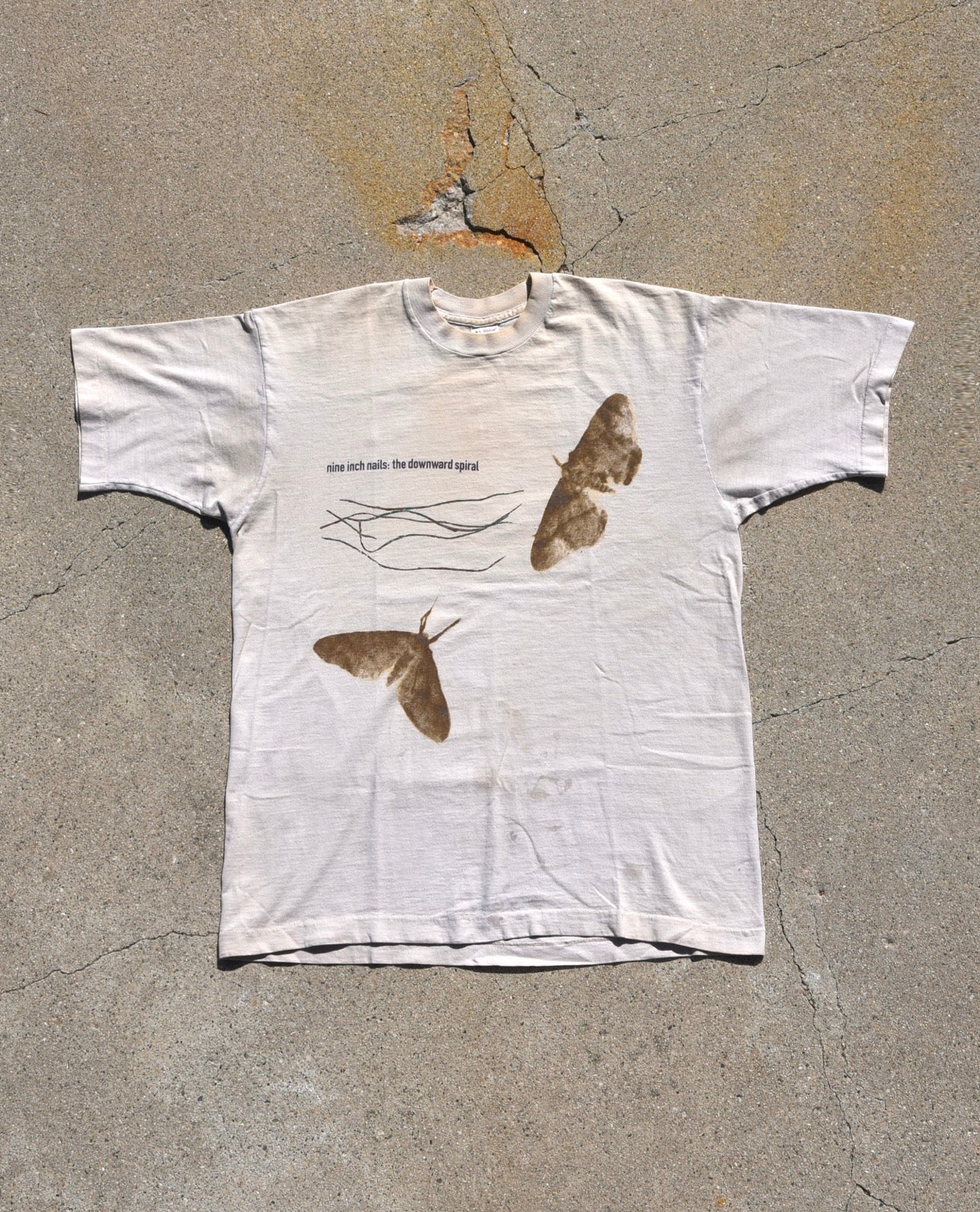 1994 Nine Inch Nails The Downward Spiral Self Destruct Tshirt