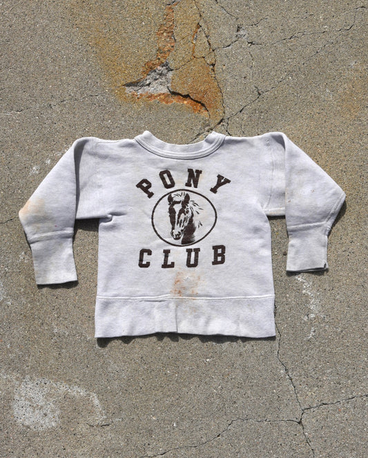 1950s Pony Club Baby Sweatshirt