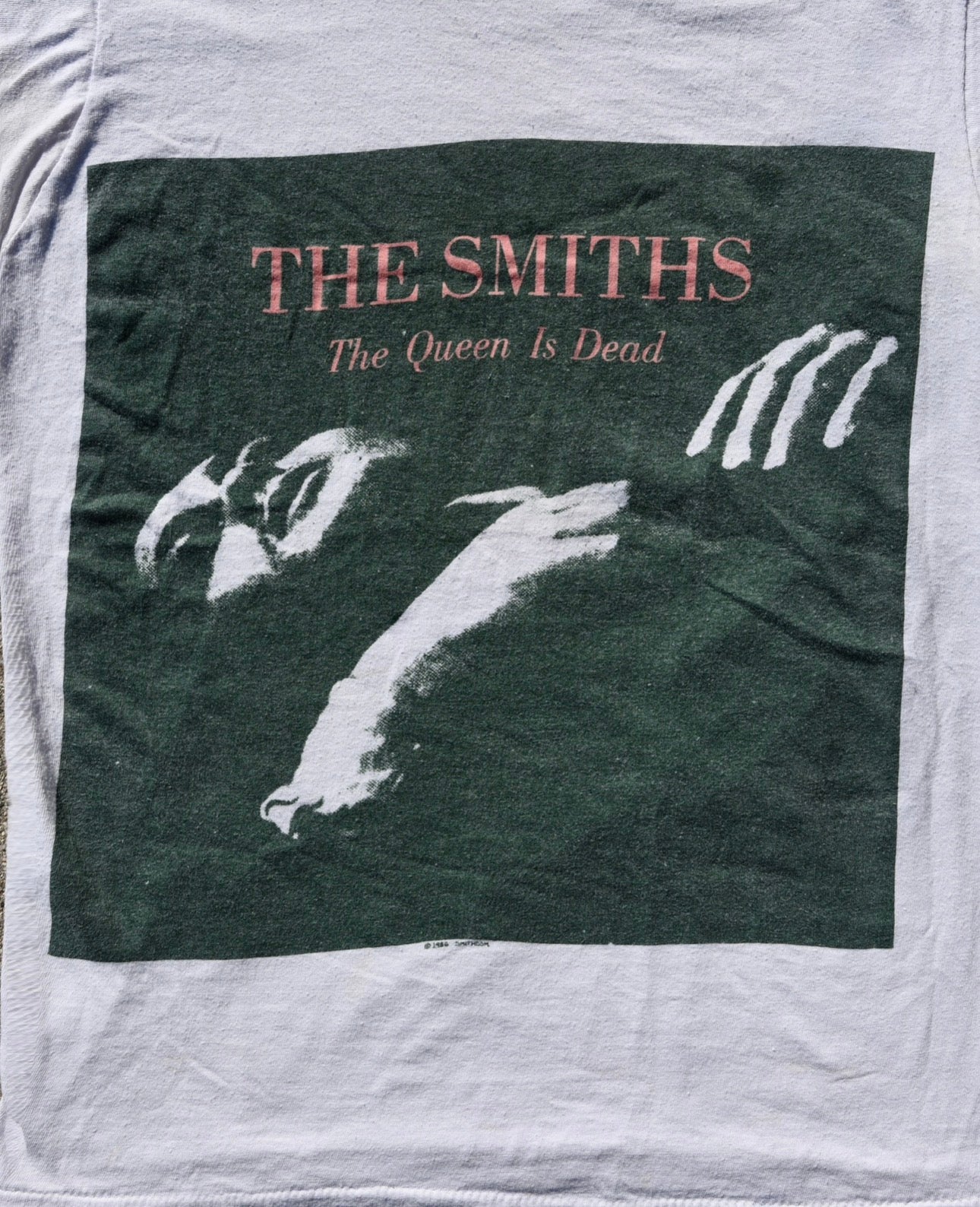 1986 The Smiths The Queen Is Dead Tshirt