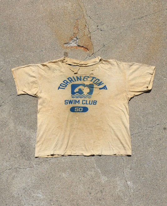 1970s Thrashed Torrington Swim Club Tshirt