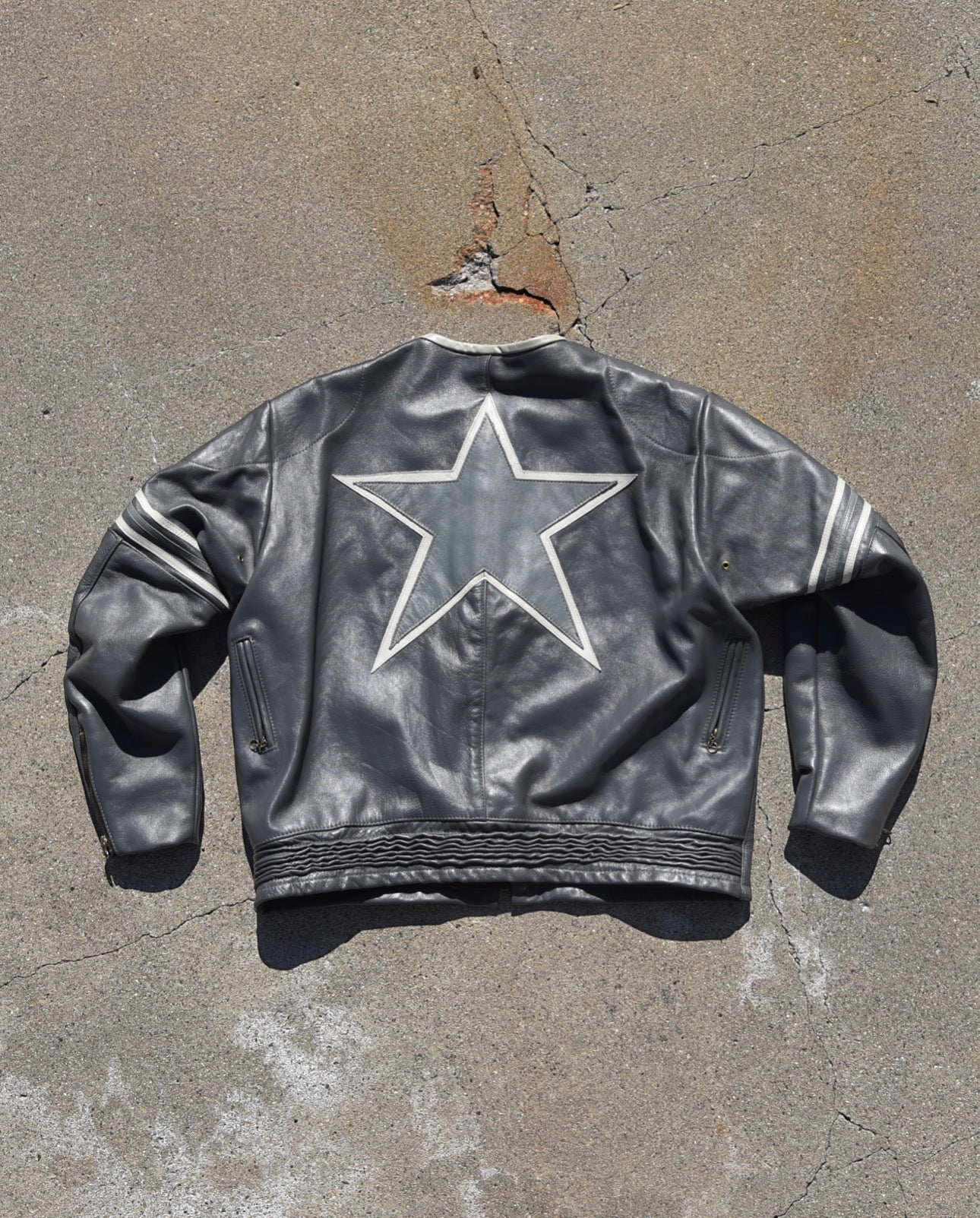 1990s Vanson Leathers One Star Motorcycle Jacket